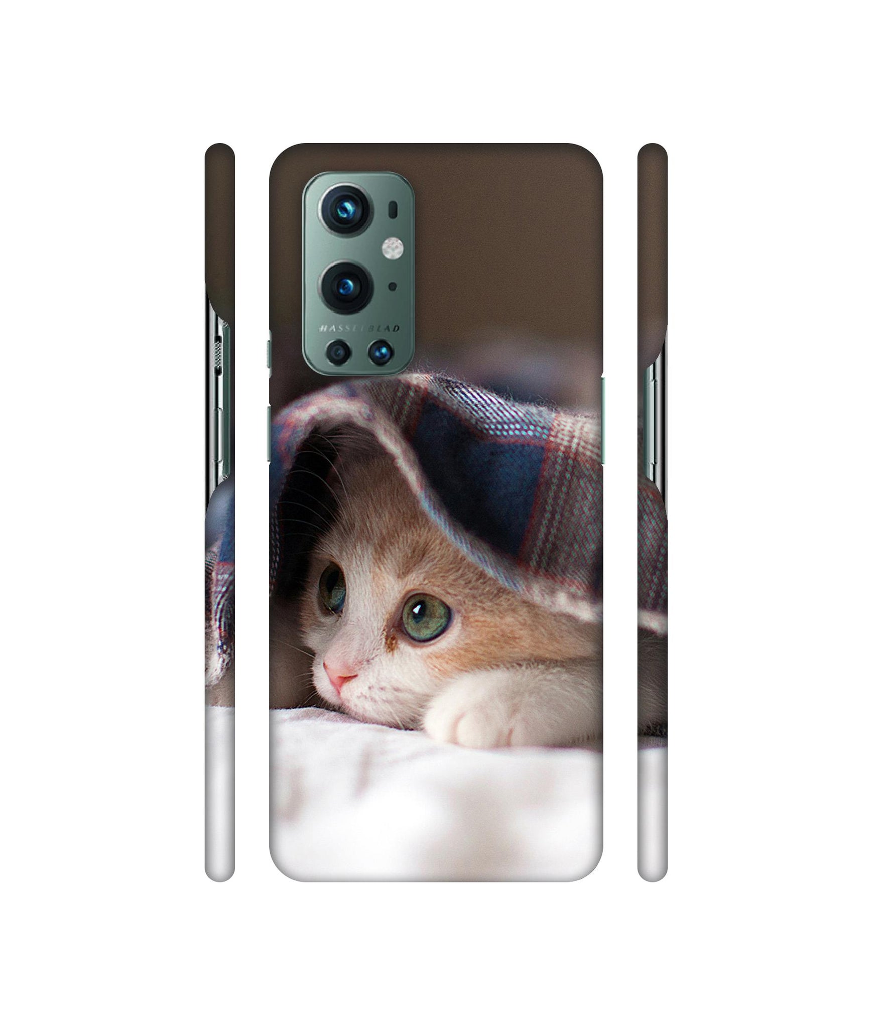 Sleepy Kitten Designer Hard Back Cover for OnePlus 9 Pro