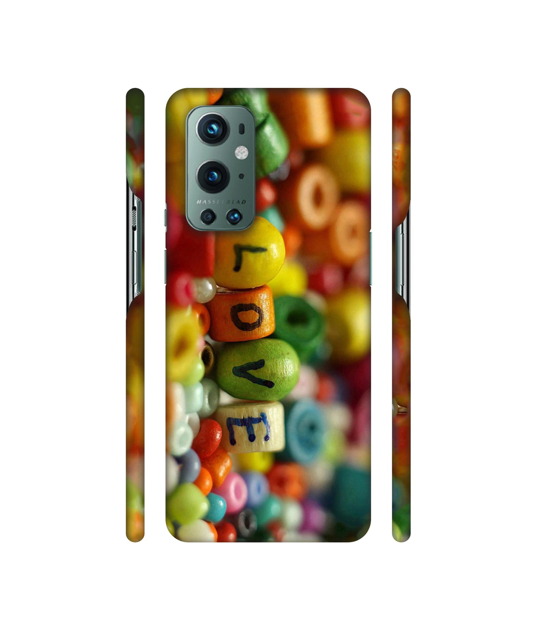 Colorful Love Designer Hard Back Cover for OnePlus 9 Pro
