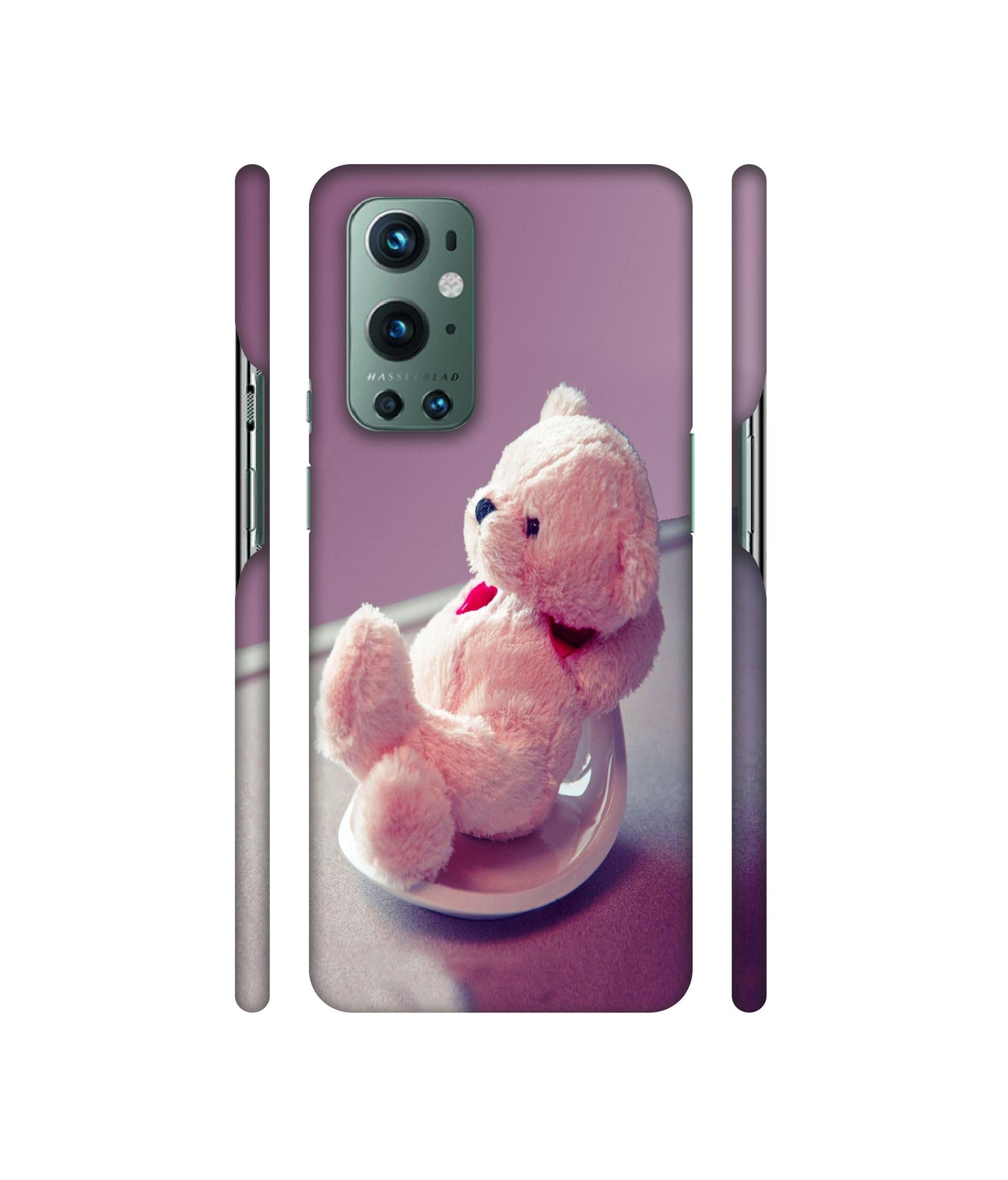 Cute Teddy Bear Designer Hard Back Cover for OnePlus 9 Pro