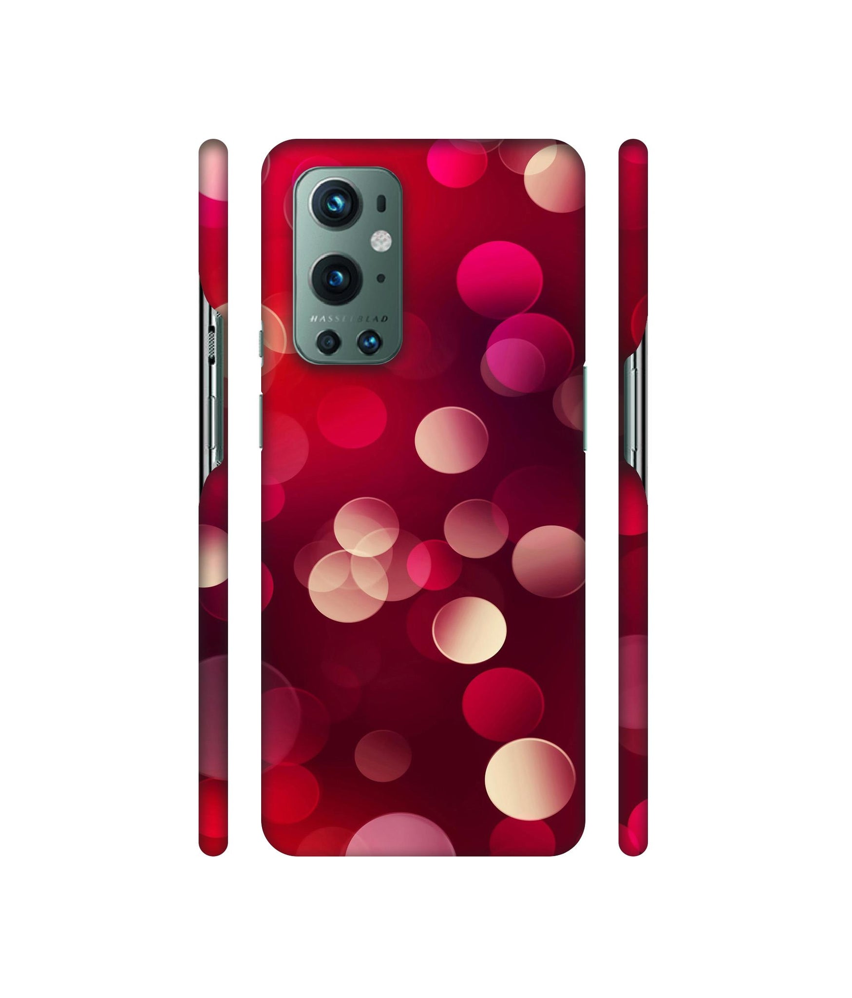 3D Circles Designer Hard Back Cover for OnePlus 9 Pro