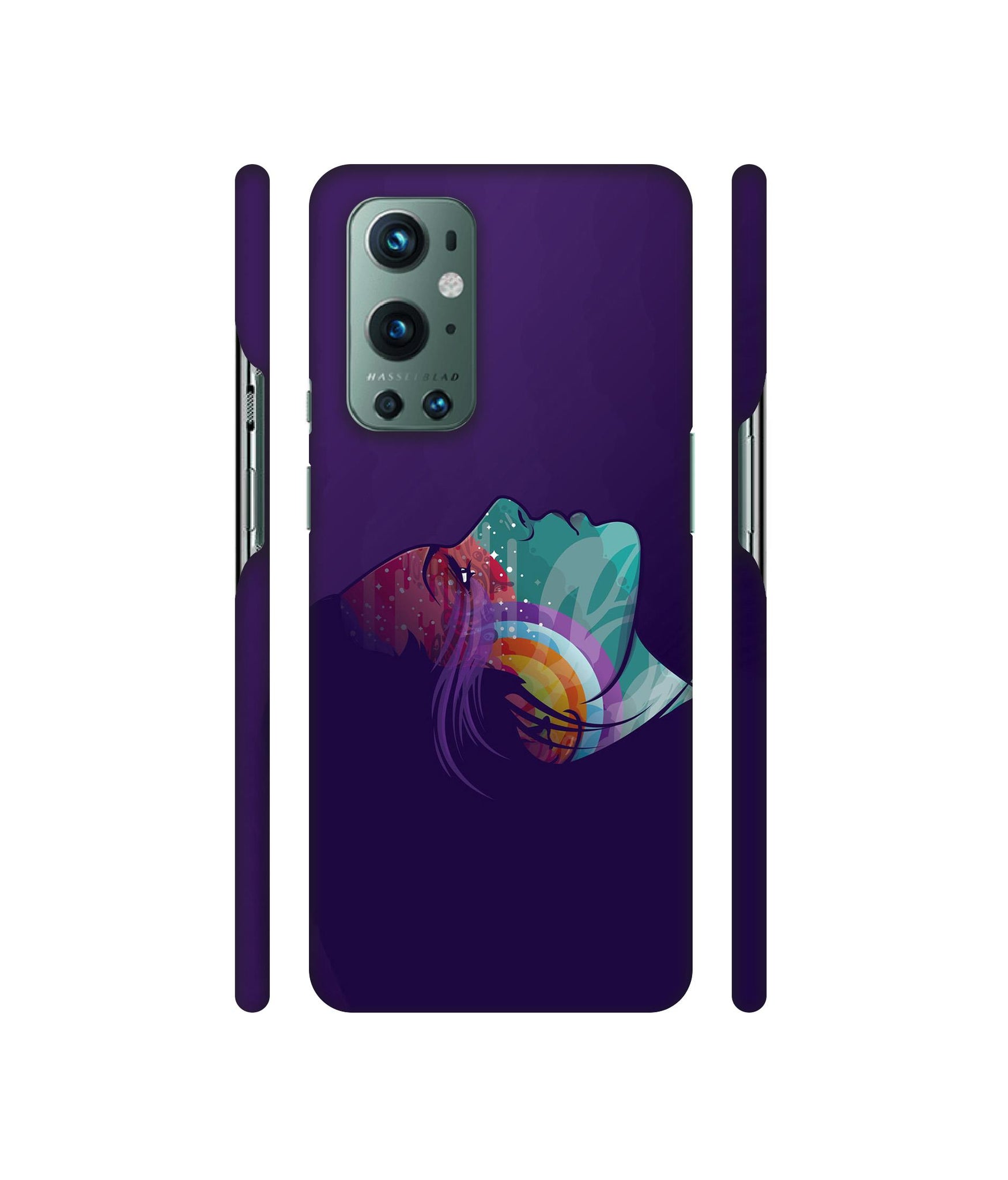 Vector Girl Designer Hard Back Cover for OnePlus 9 Pro