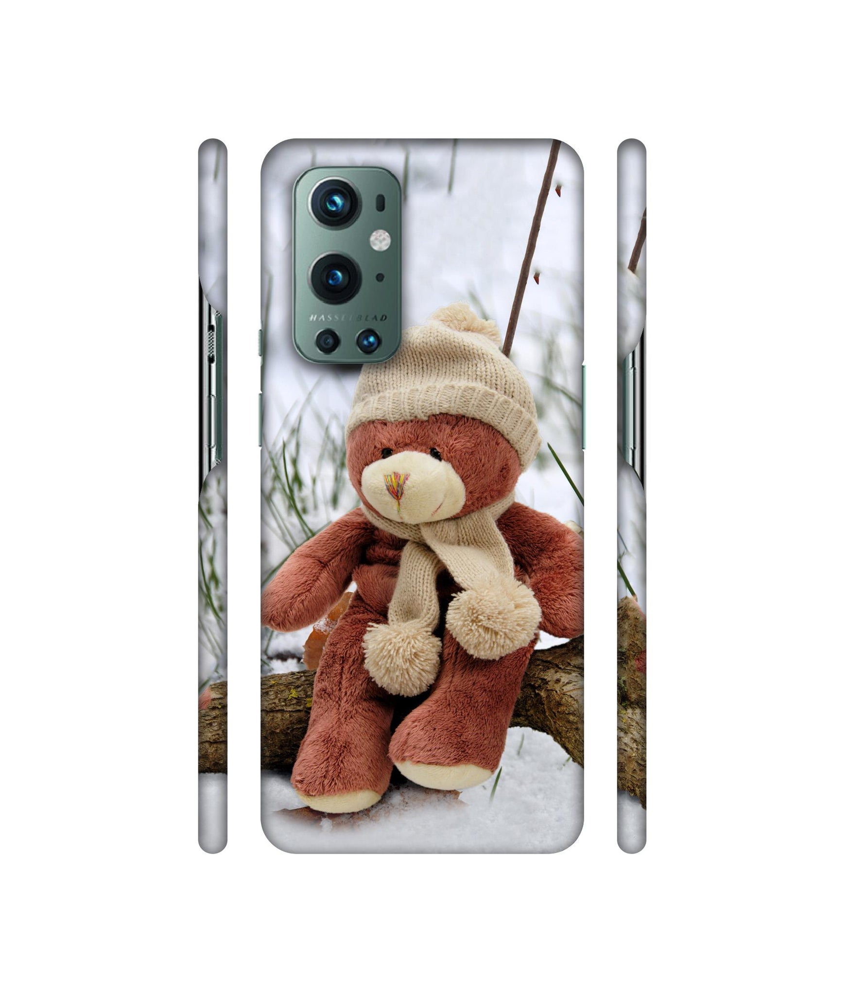 Woolen Bear Designer Hard Back Cover for OnePlus 9 Pro