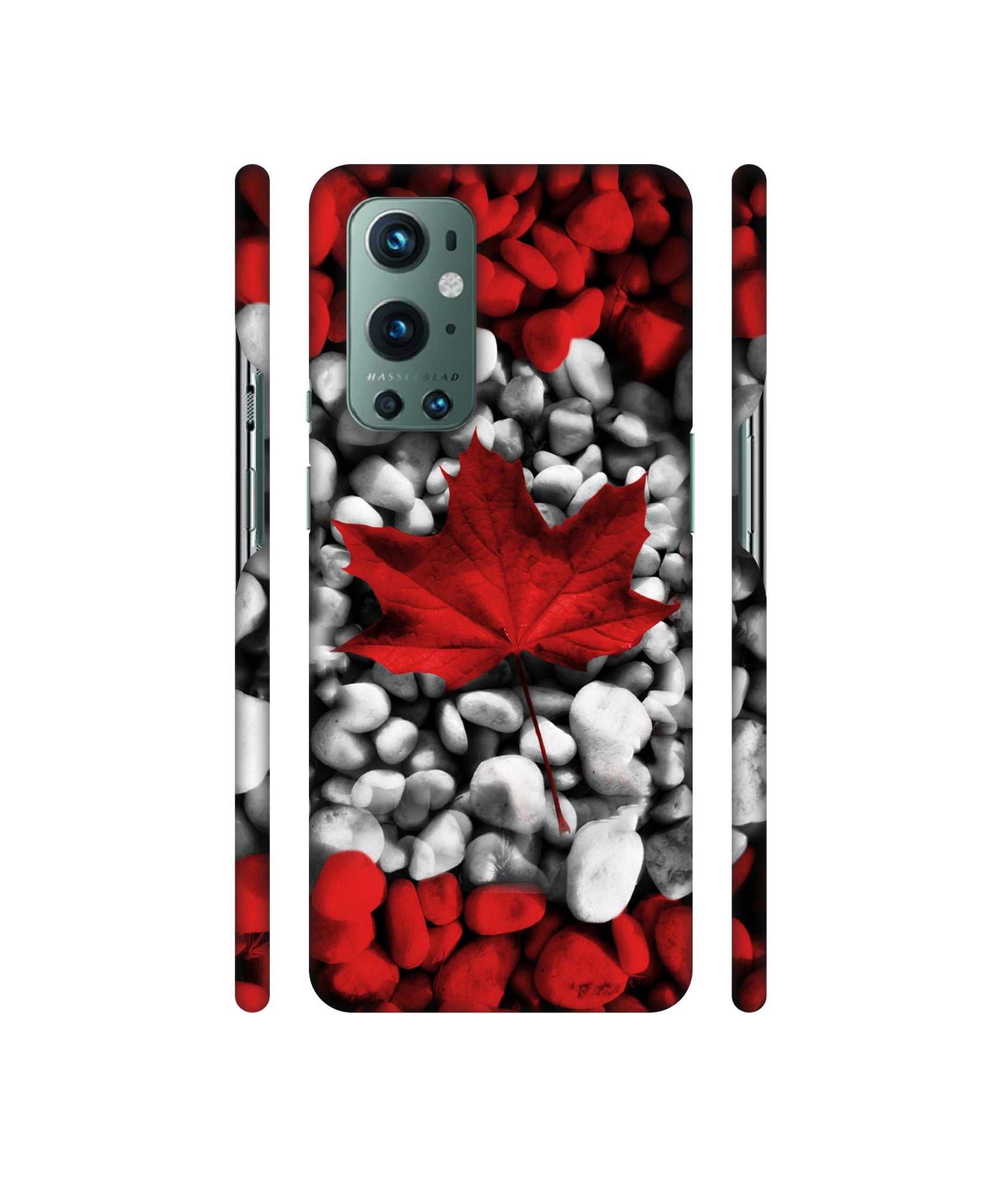 Canada Leaves Flag Designer Hard Back Cover for OnePlus 9 Pro