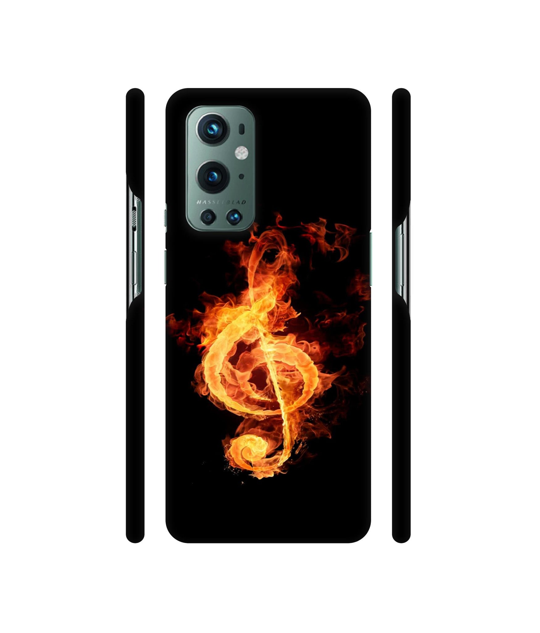 Fire Note Designer Hard Back Cover for OnePlus 9 Pro