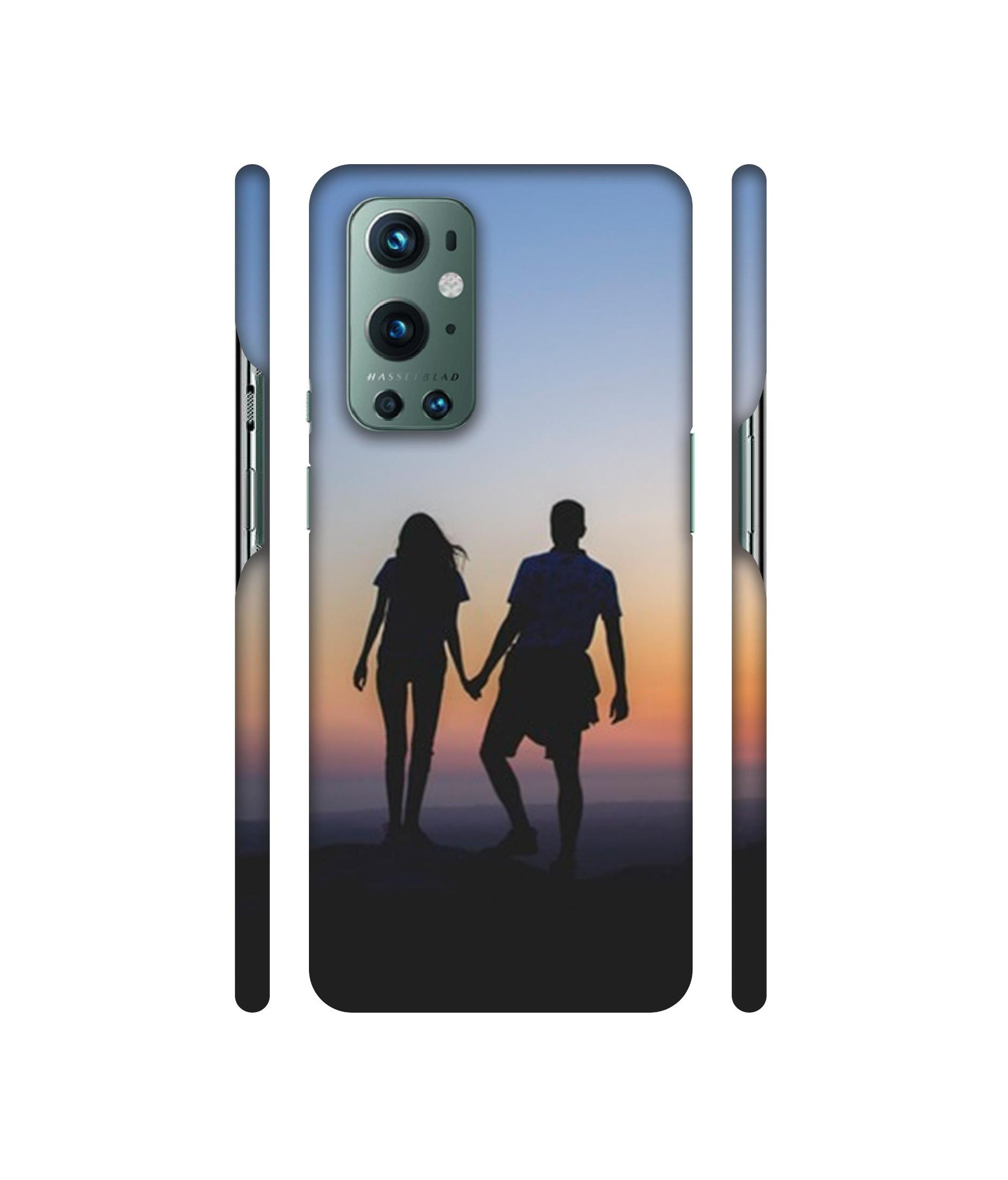 Couple On Beach Designer Hard Back Cover for OnePlus 9 Pro