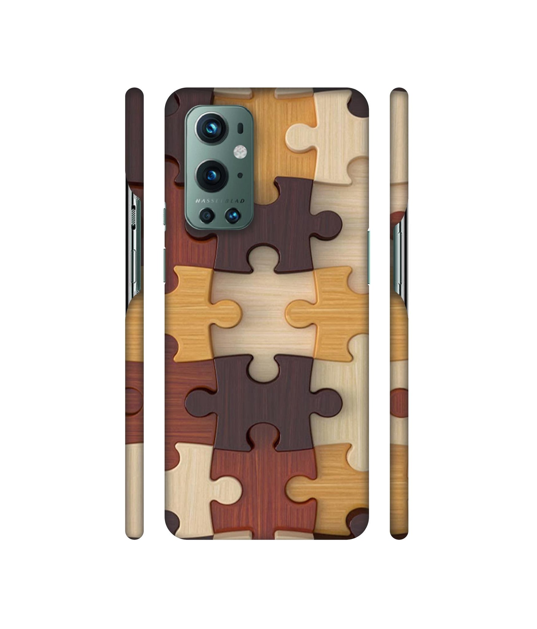 Puzzle Pattern Designer Hard Back Cover for OnePlus 9 Pro