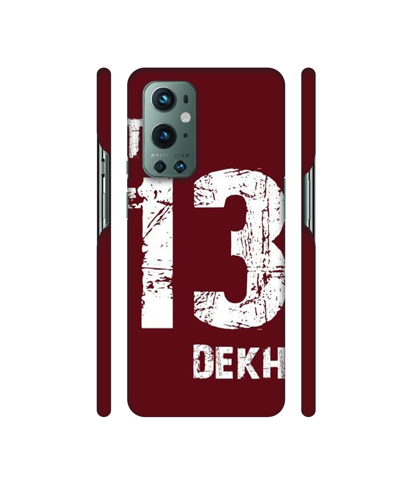 Tu 13 Dekh Designer Hard Back Cover for OnePlus 9 Pro