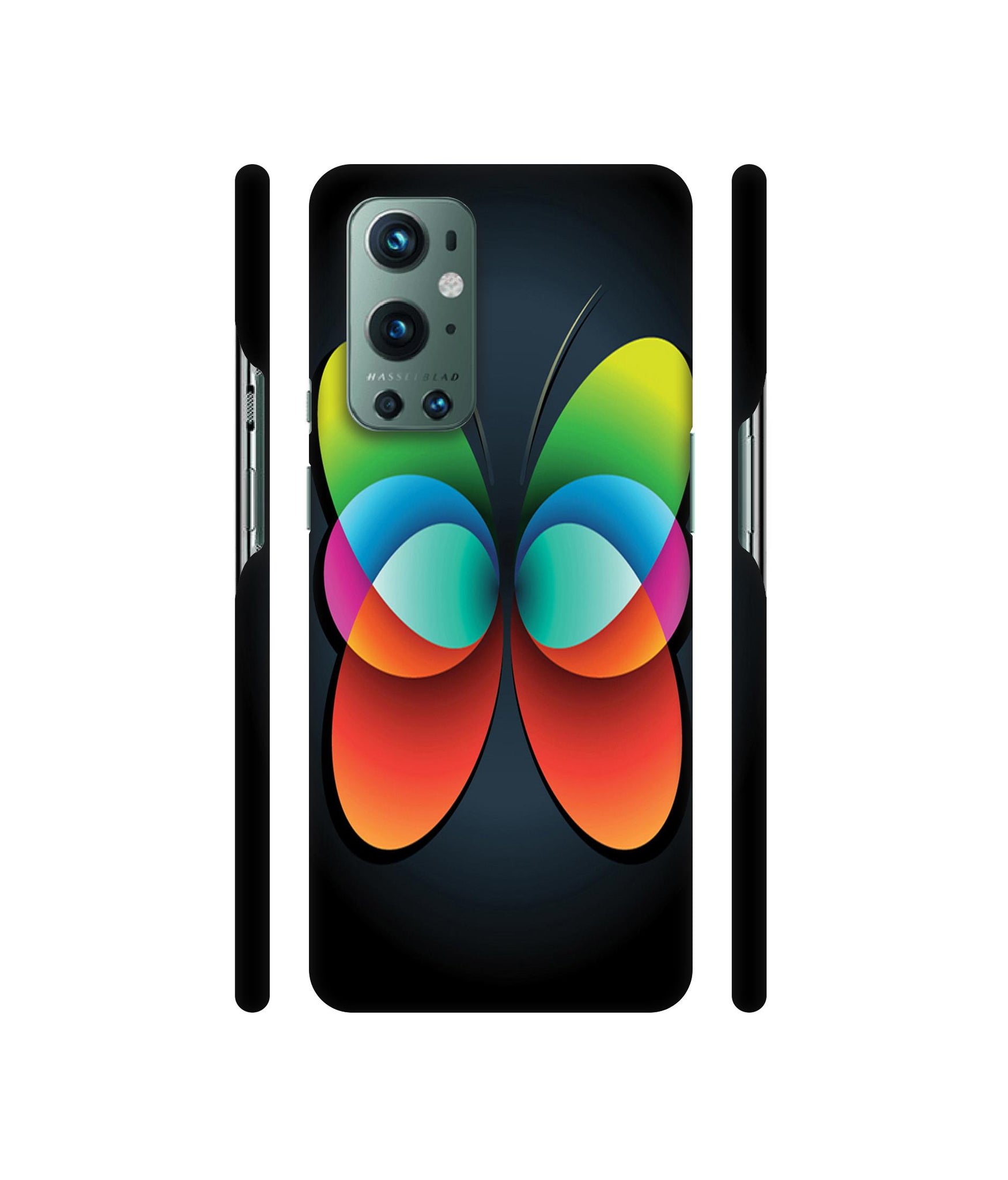 Colourfull Butterfly Designer Hard Back Cover for OnePlus 9 Pro