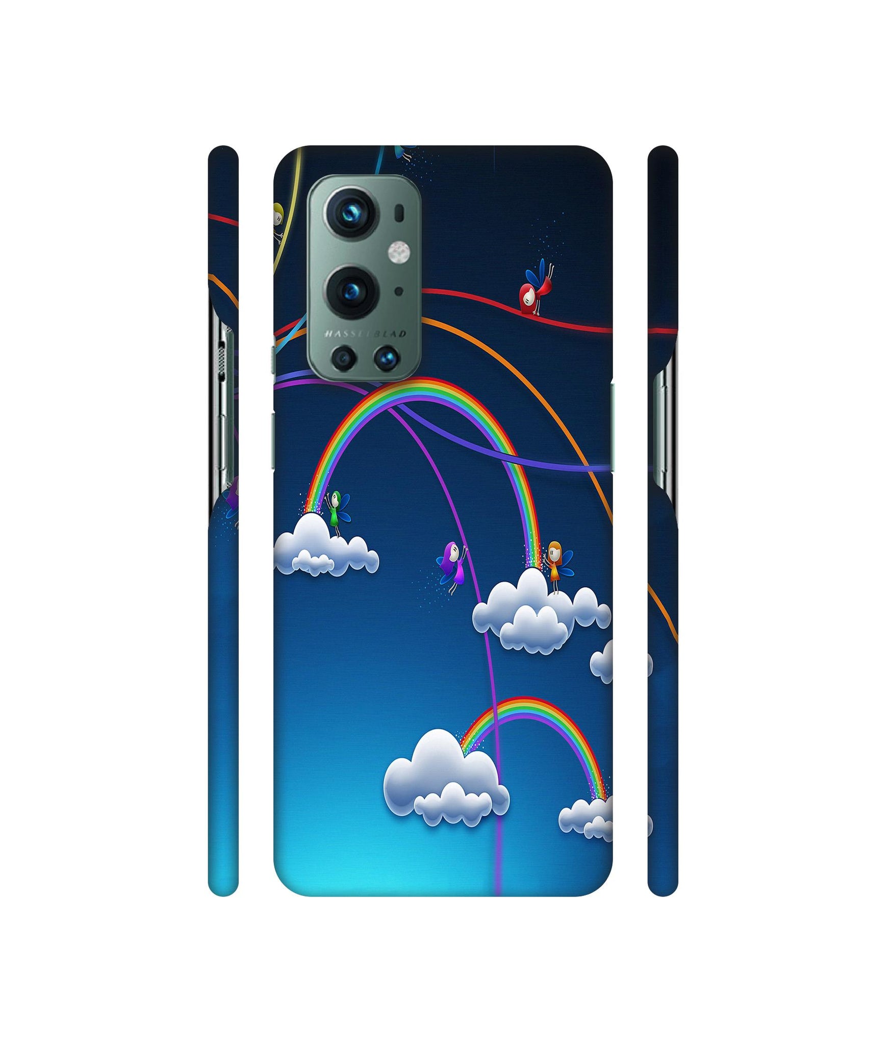 Rainbow Designer Hard Back Cover for OnePlus 9 Pro