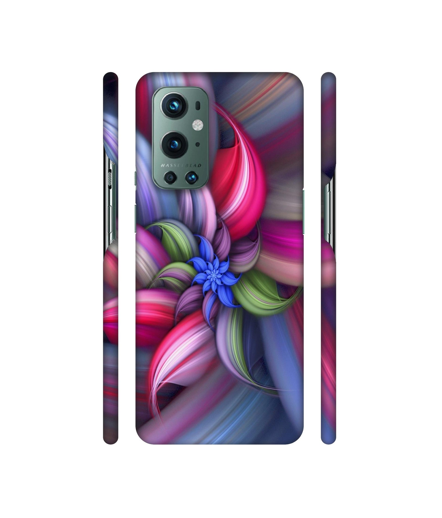Colorful Flower Designer Hard Back Cover for OnePlus 9 Pro