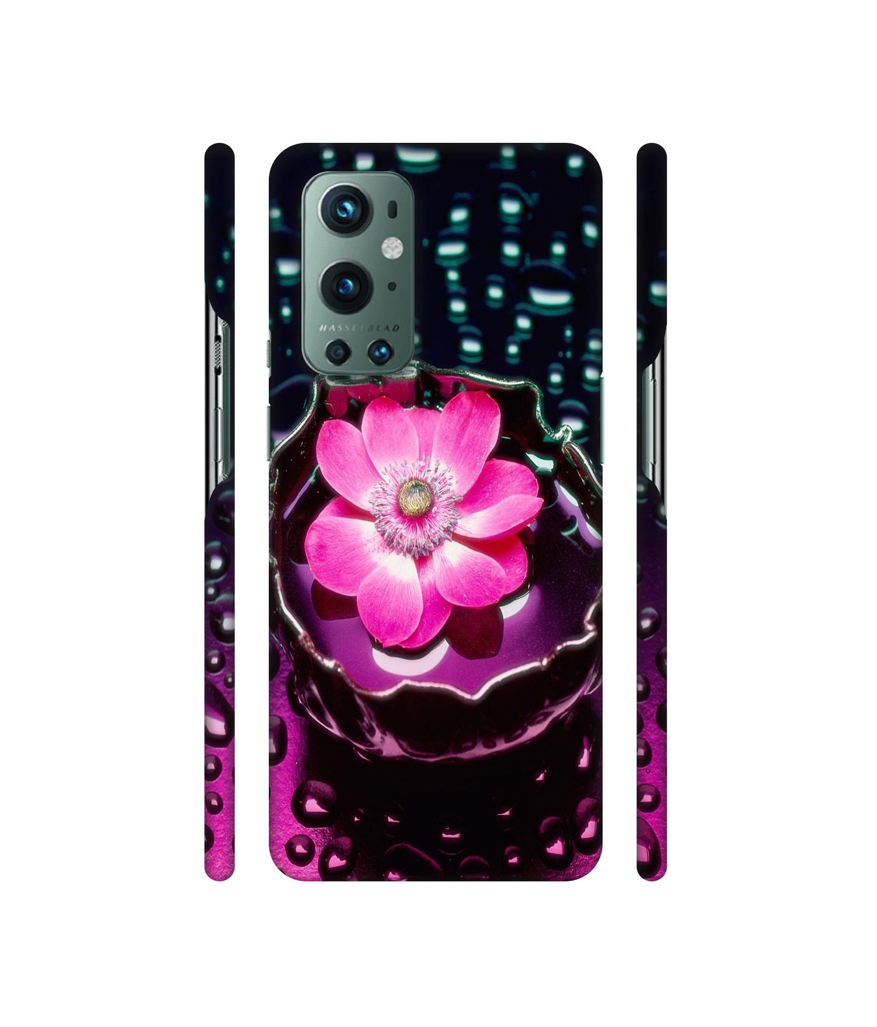 Flower in Water Designer Hard Back Cover for OnePlus 9 Pro