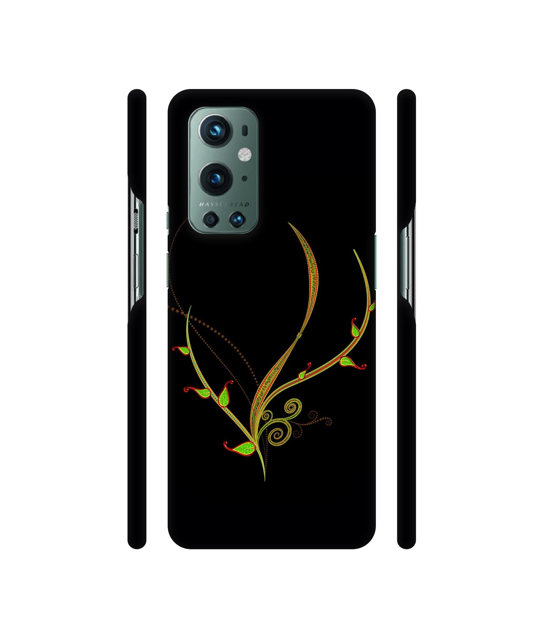 Yellow Pattern Designer Hard Back Cover for OnePlus 9 Pro