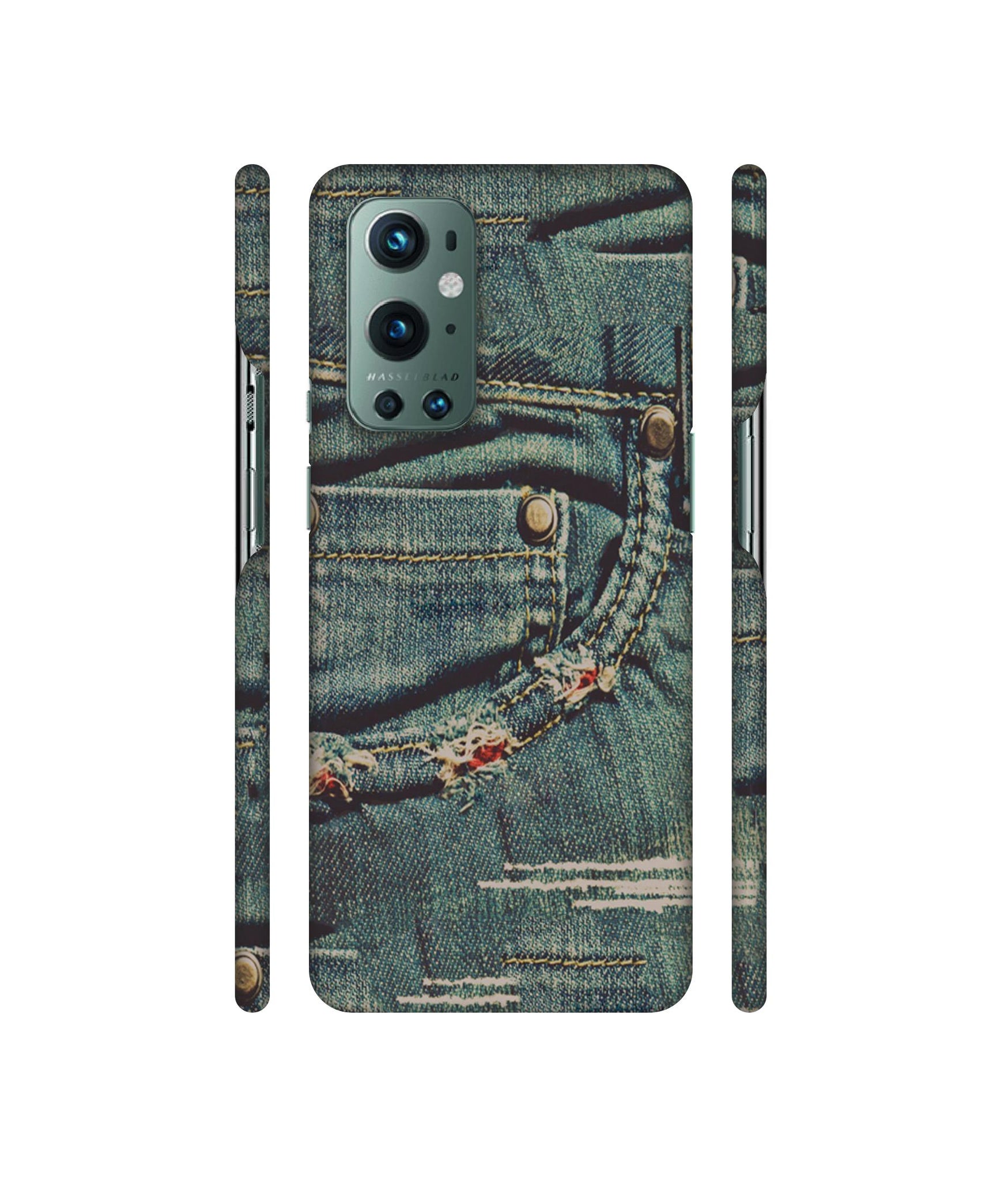 Jeans Designer Hard Back Cover for OnePlus 9 Pro