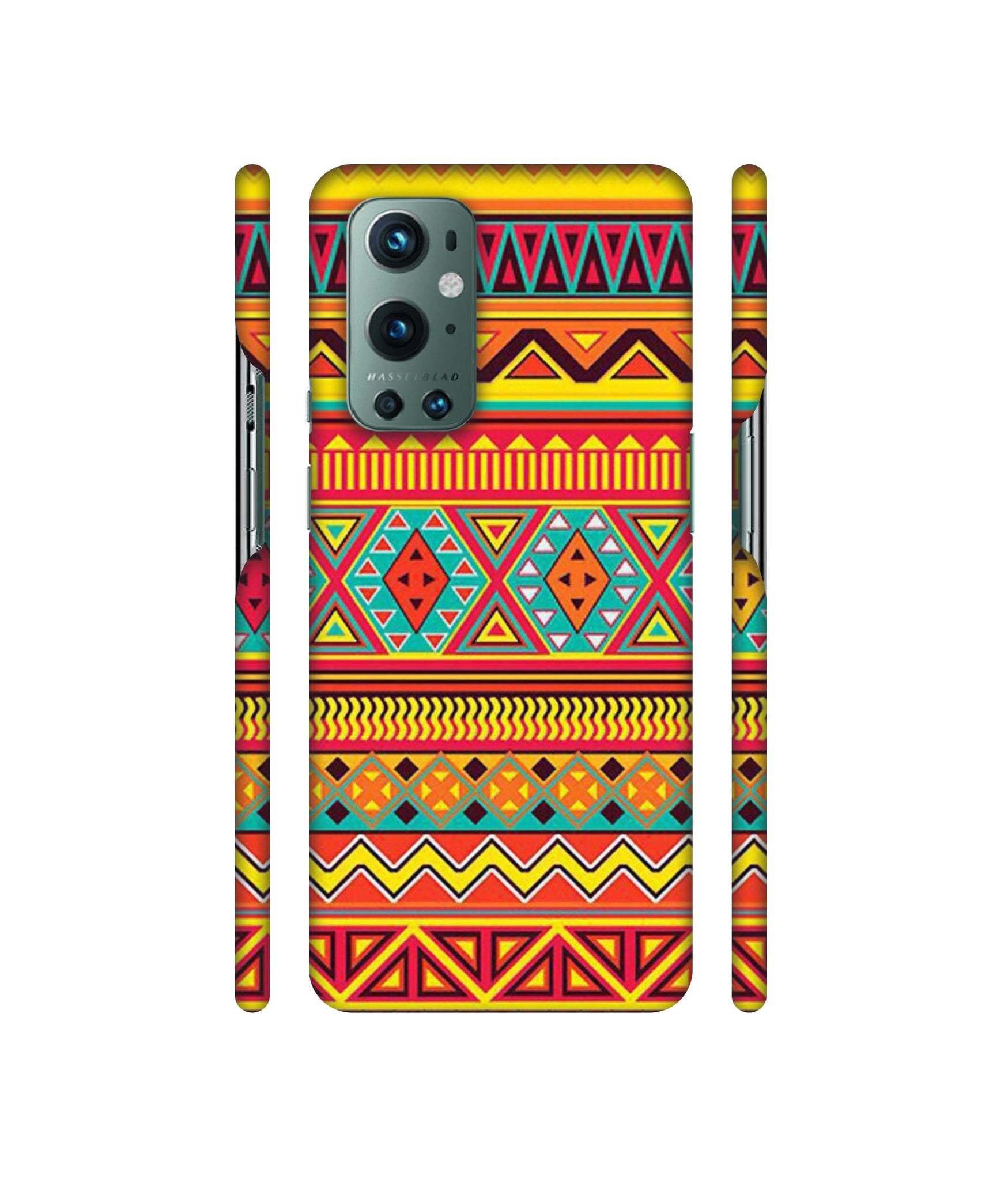 Artistic Rangoli Designer Hard Back Cover for OnePlus 9 Pro