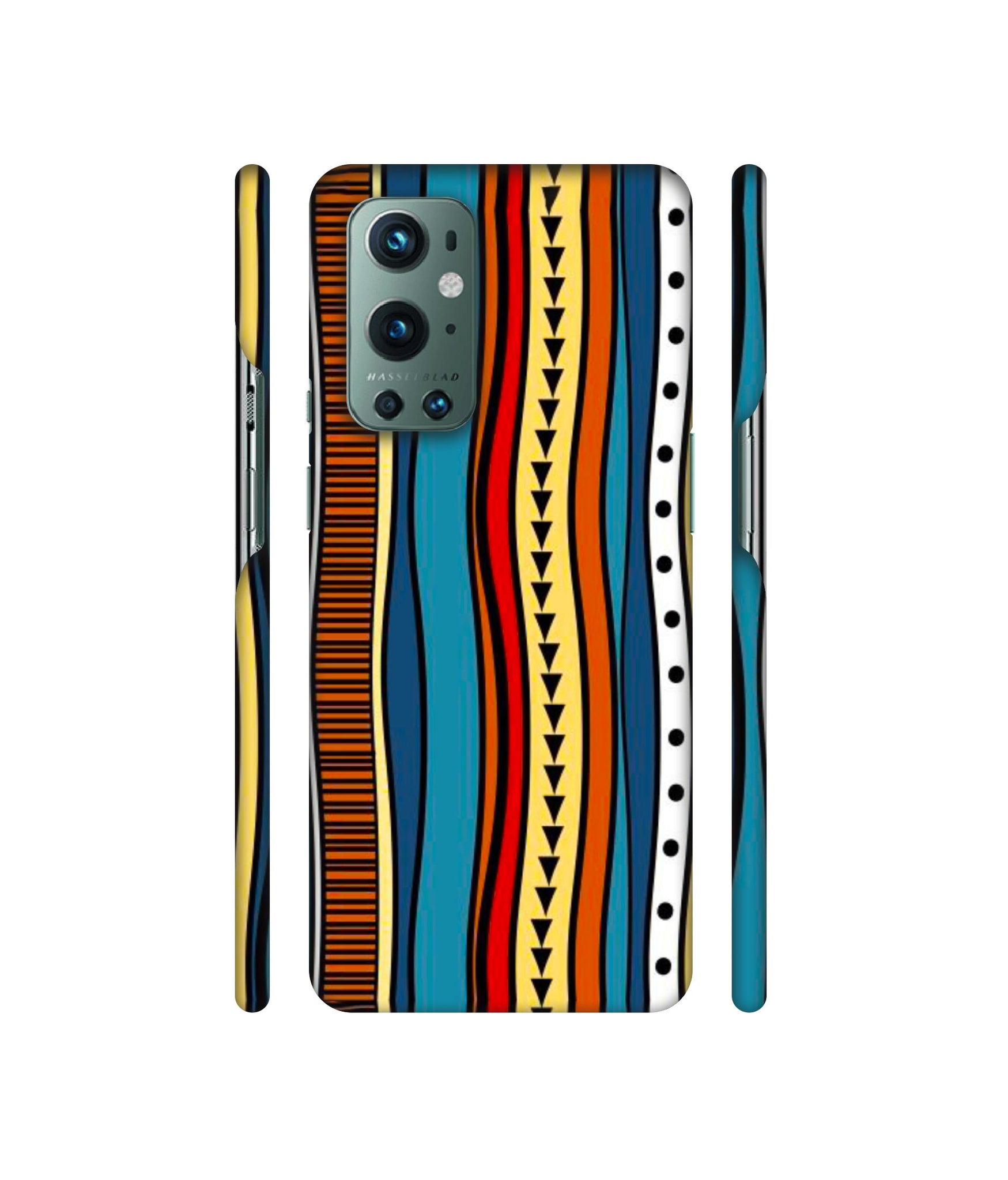 Rangoli Folk Art Designer Hard Back Cover for OnePlus 9 Pro