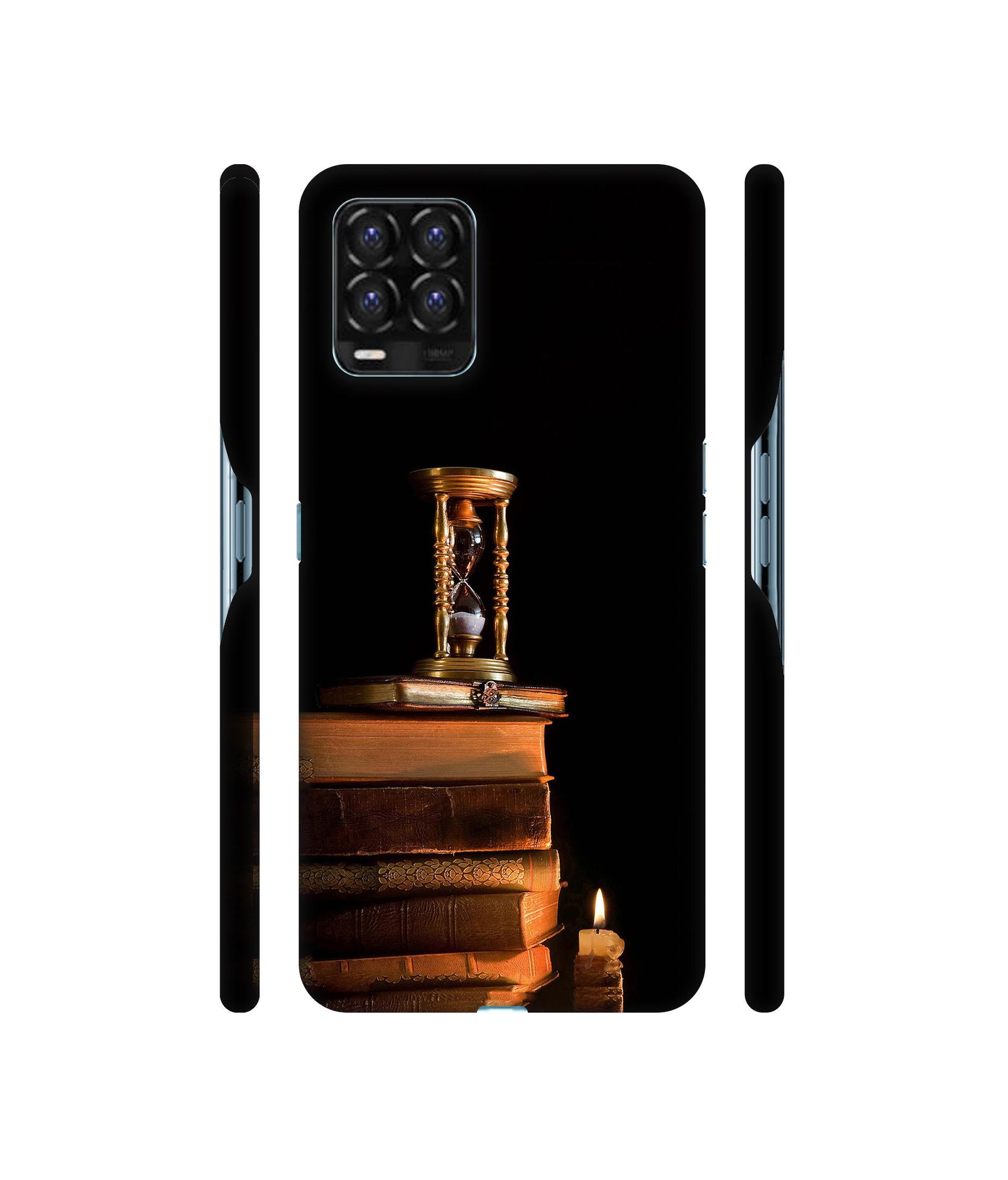 Magic Candles Books Designer Hard Back Cover for Realme 8 / Realme 8 Pro