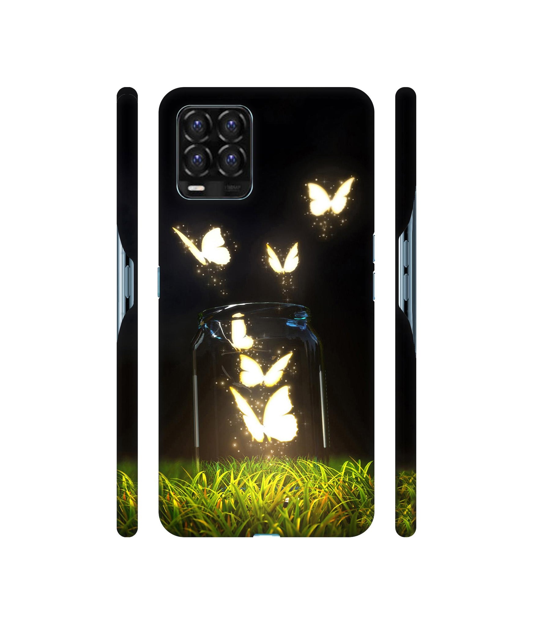 Butterfly Designer Hard Back Cover for Realme 8 / Realme 8 Pro