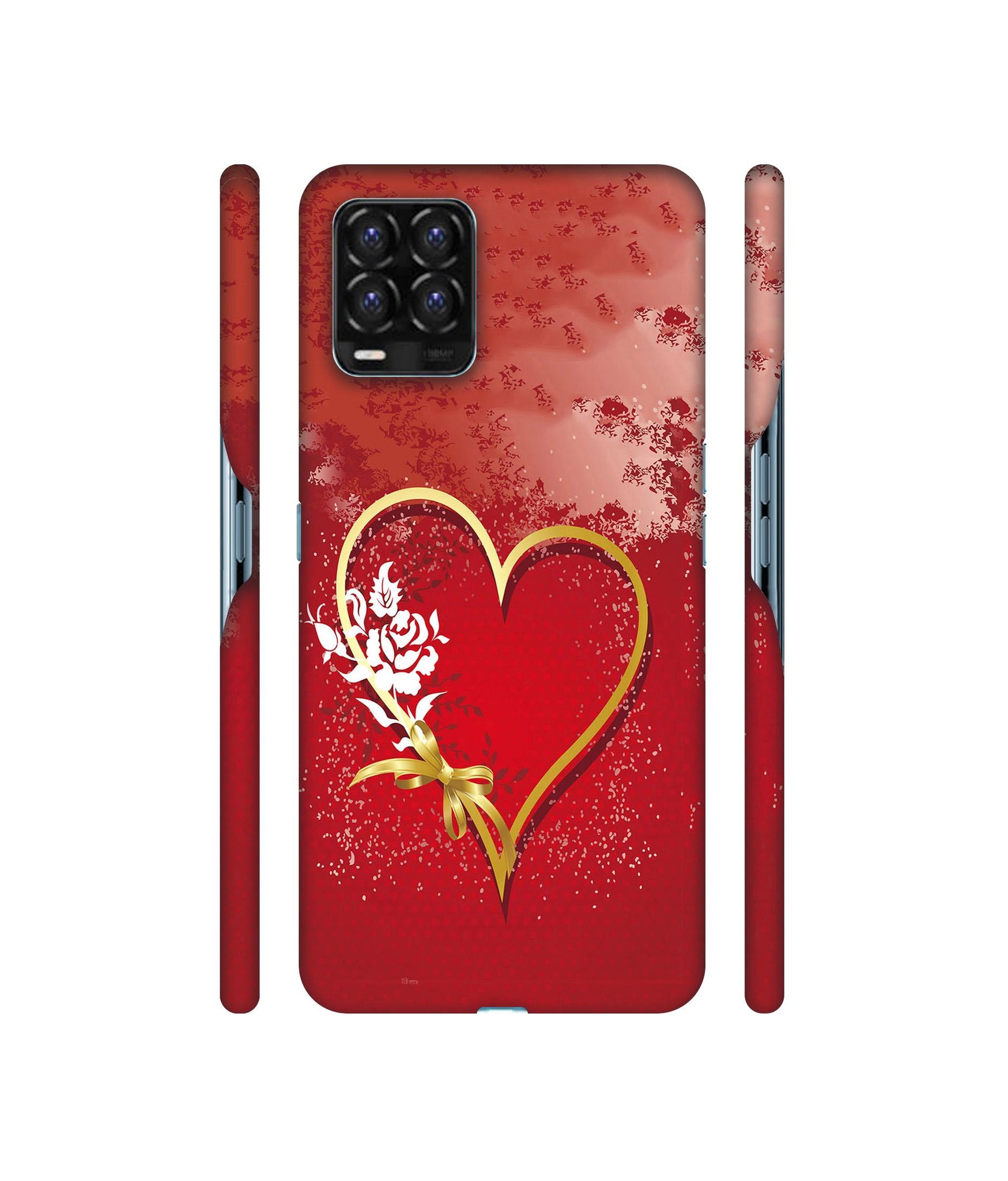 Love Rose Designer Hard Back Cover for Realme 8 / Realme 8 Pro