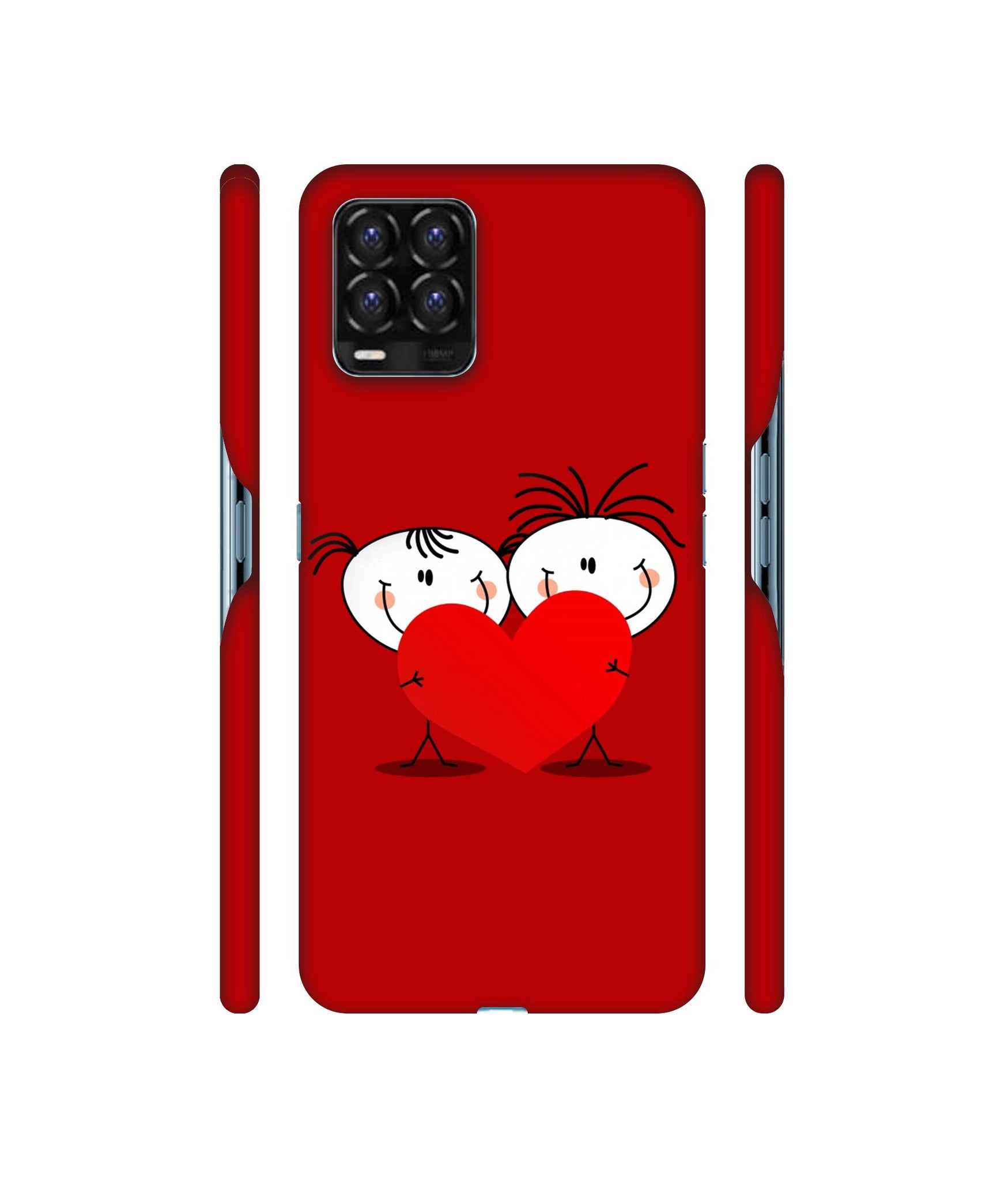 Valentines Day Designer Hard Back Cover for Realme 8 / Realme 8 Pro