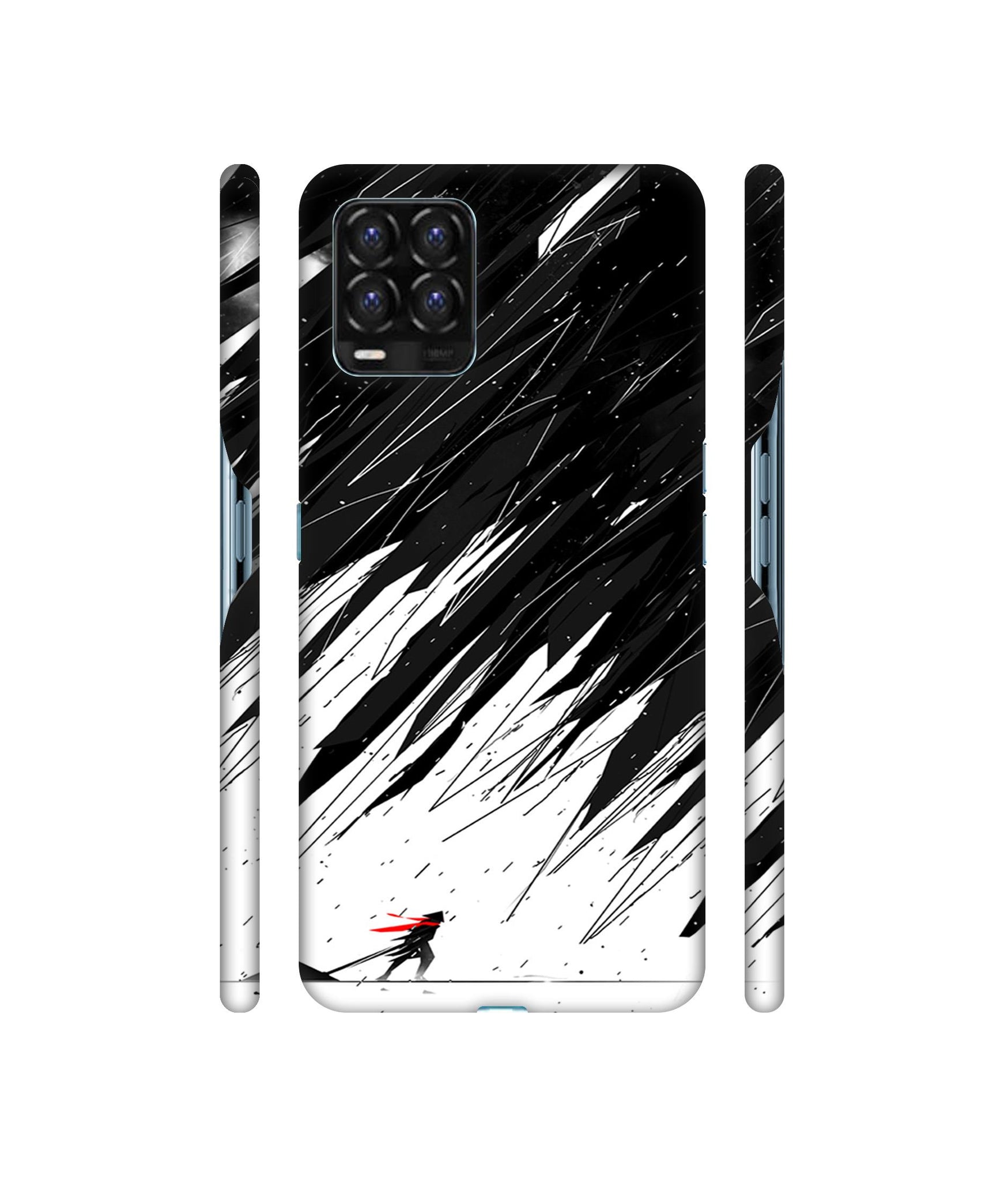 Geometric Strom Designer Hard Back Cover for Realme 8 / Realme 8 Pro