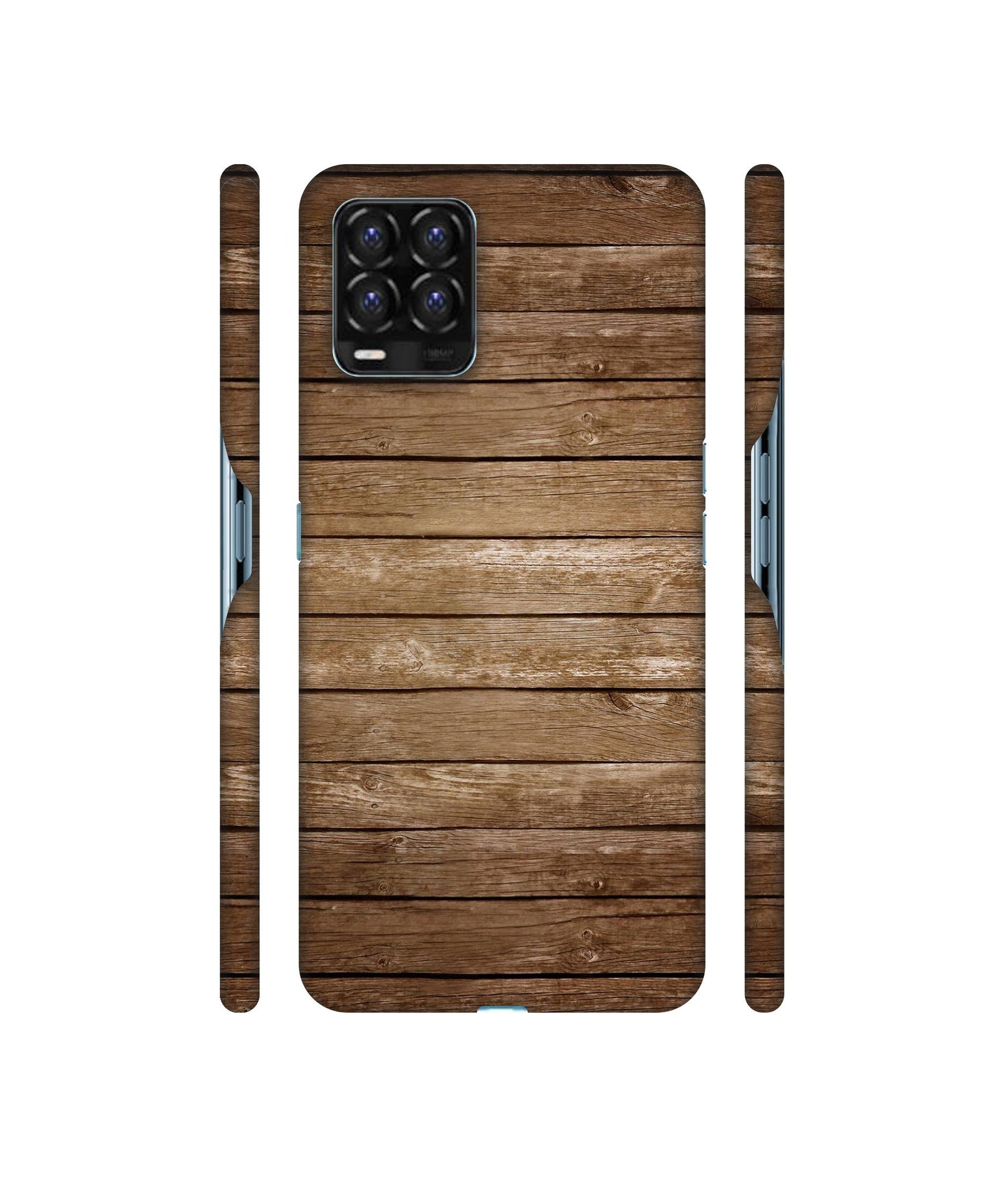 Wood Designer Hard Back Cover for Realme 8 / Realme 8 Pro