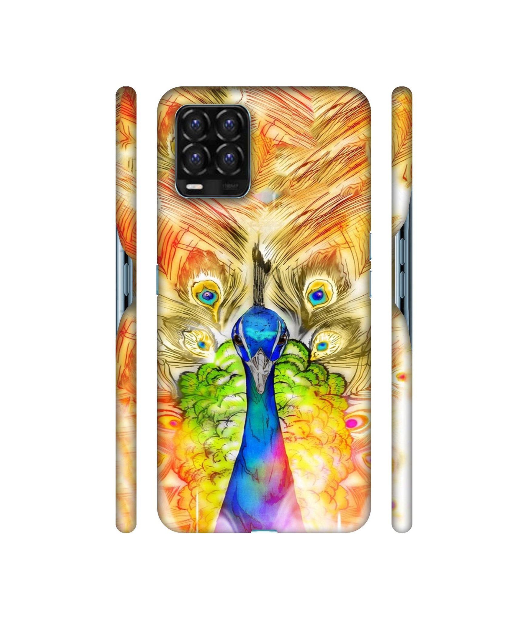 Colorful Joy Pattern Designer Hard Back Cover for Realme 8 / Realme 8 Pro