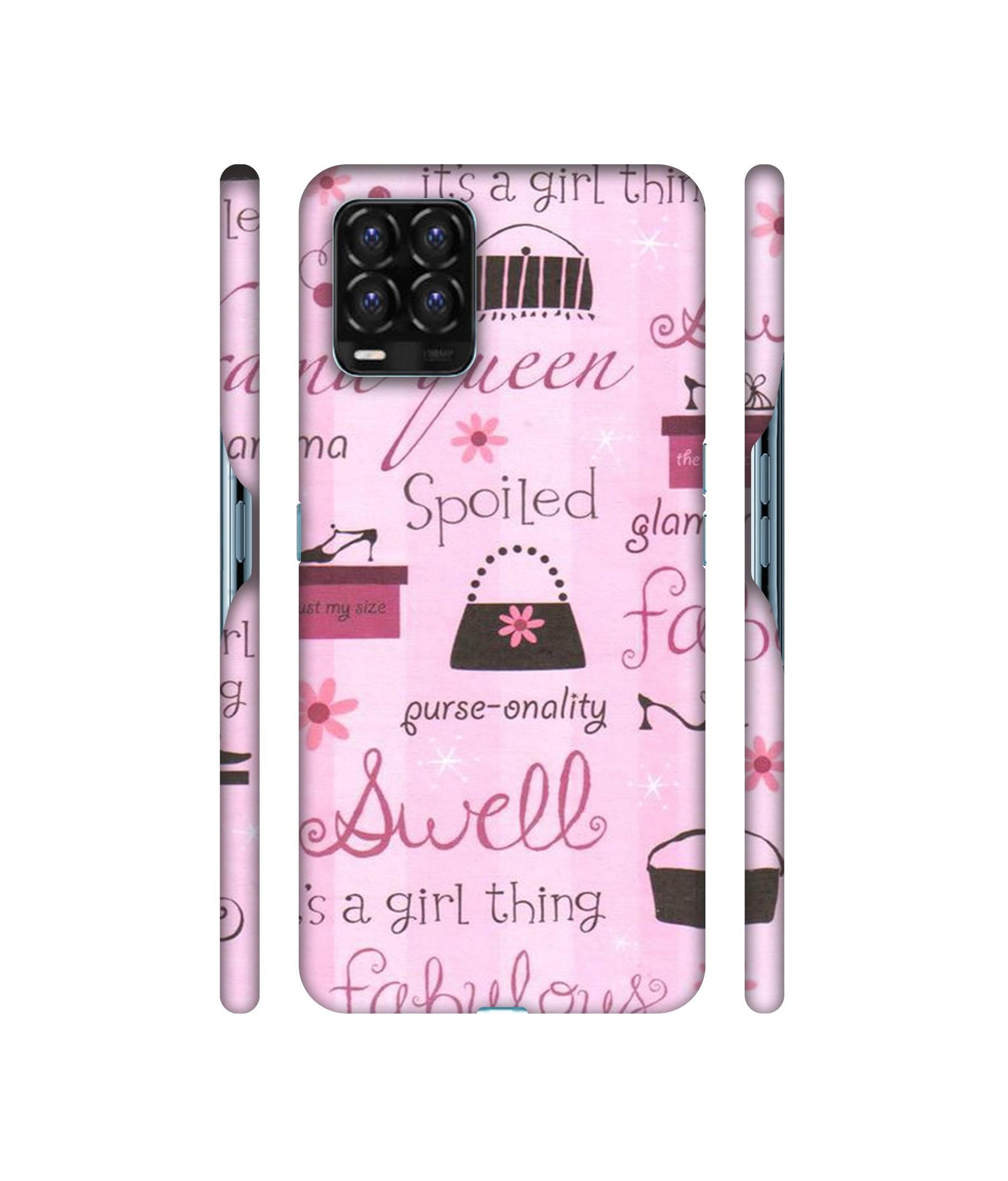 Its A Girl Thing Designer Hard Back Cover for Realme 8 / Realme 8 Pro