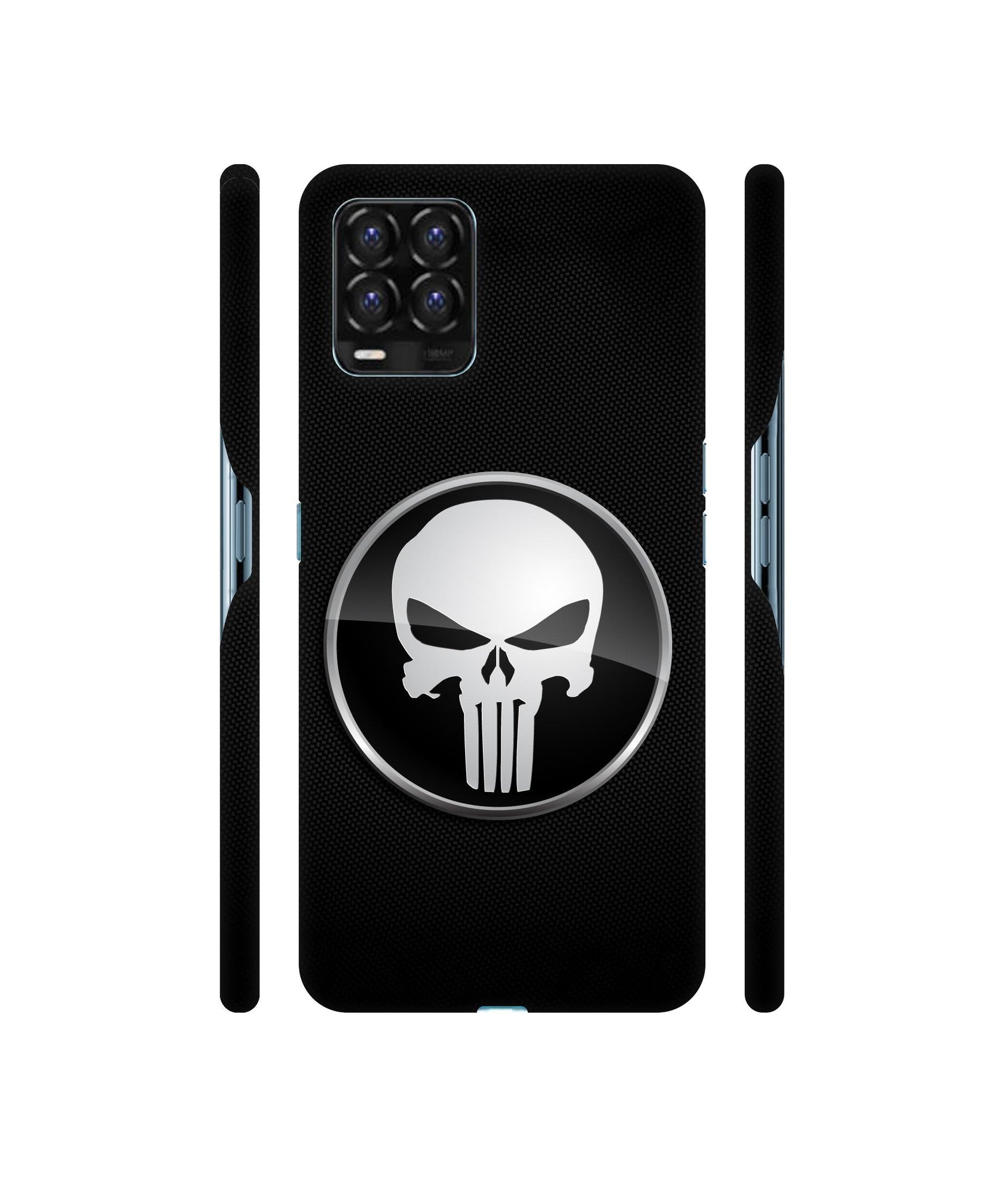 Skull Pattern Designer Hard Back Cover for Realme 8 / Realme 8 Pro
