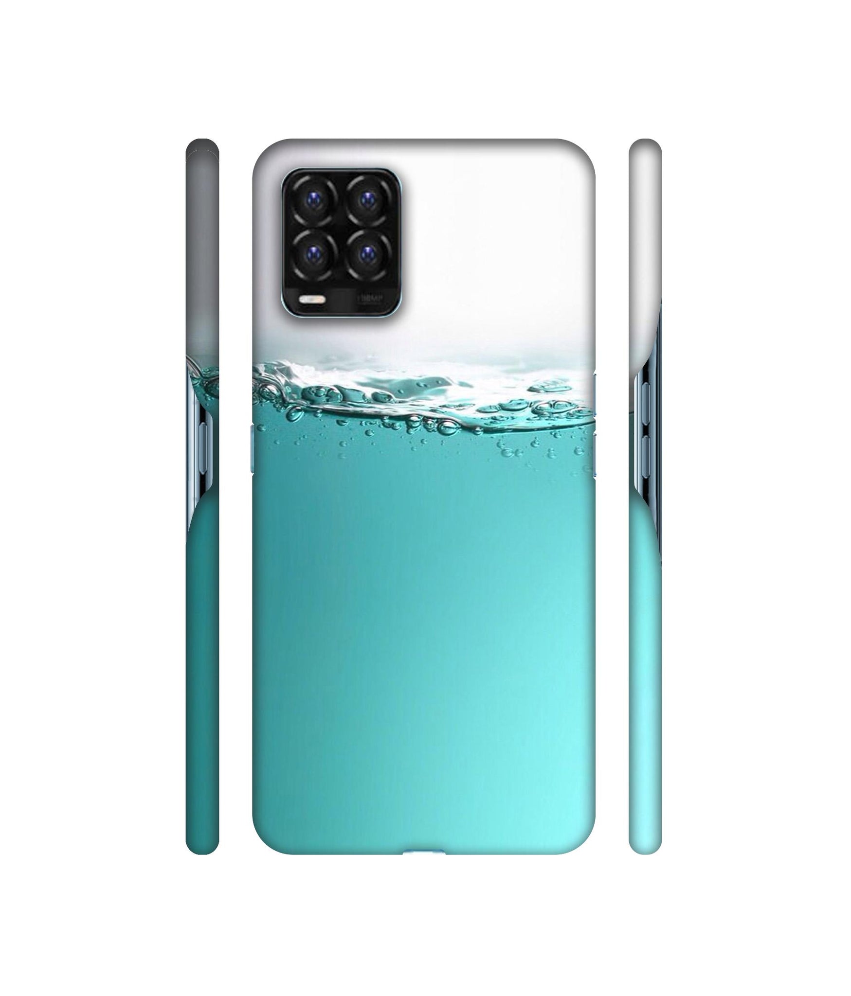 Half Fill Designer Hard Back Cover for Realme 8 / Realme 8 Pro