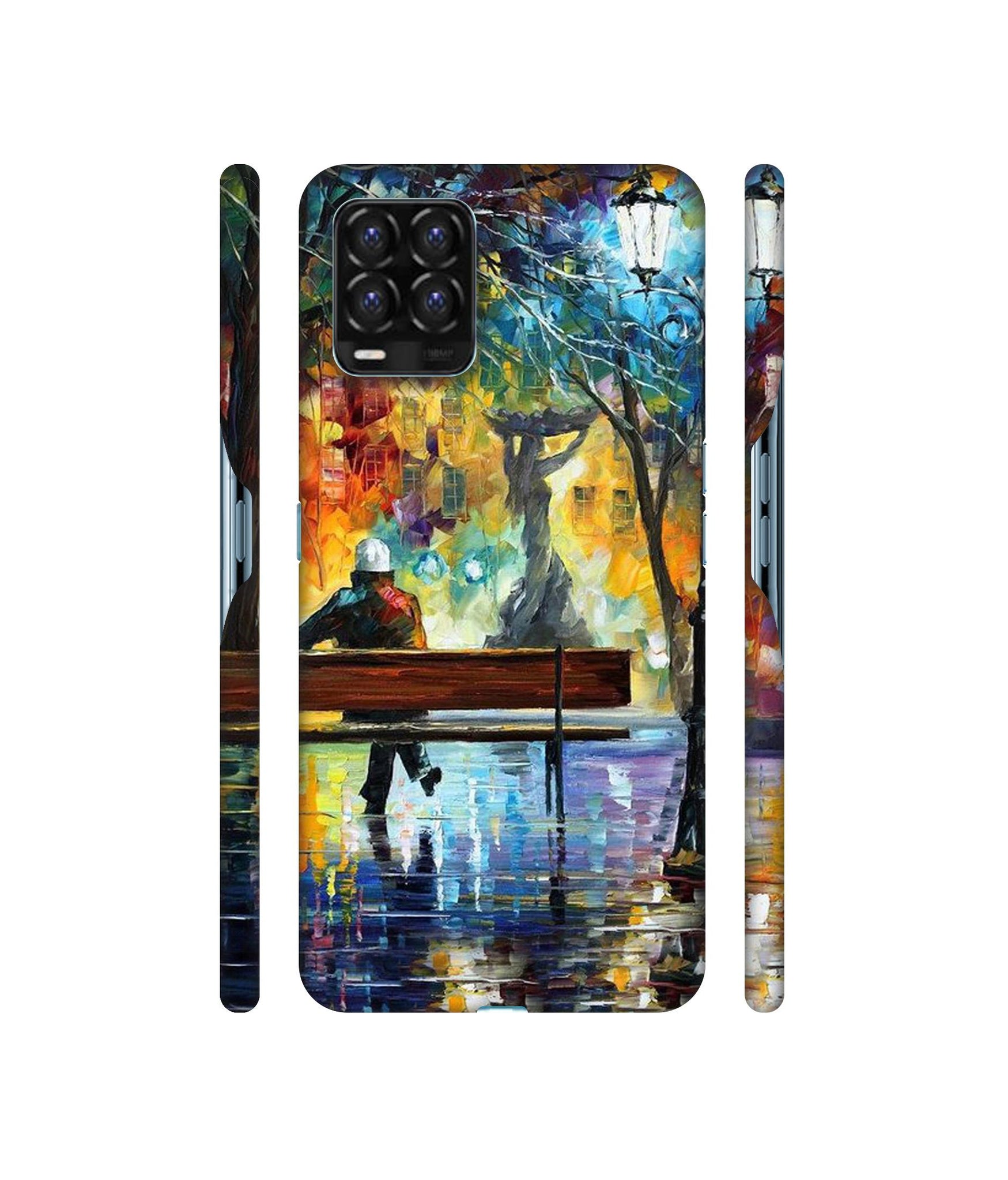Man Resting Designer Hard Back Cover for Realme 8 / Realme 8 Pro