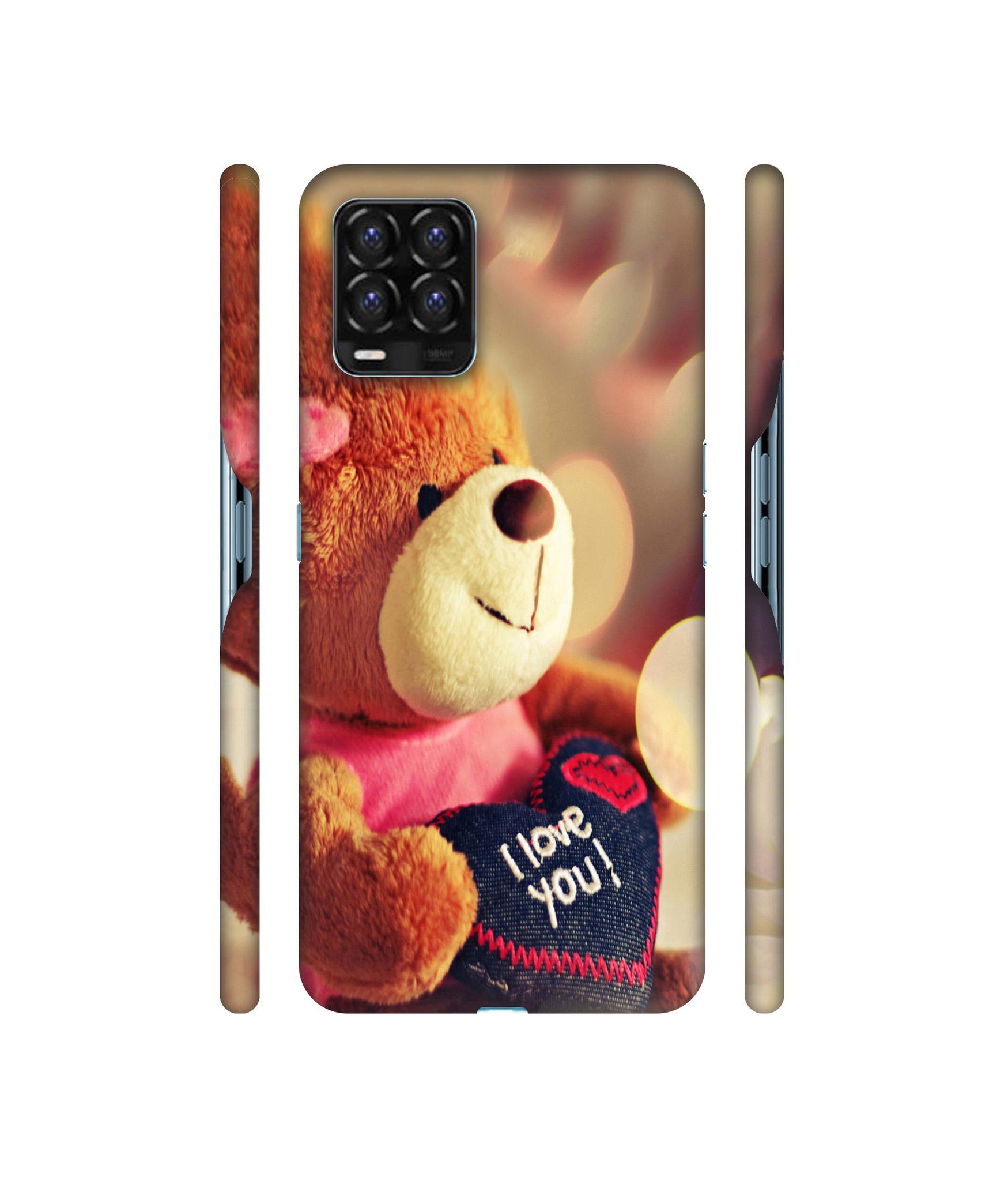 Teddy Bear Designer Hard Back Cover for Realme 8 / Realme 8 Pro