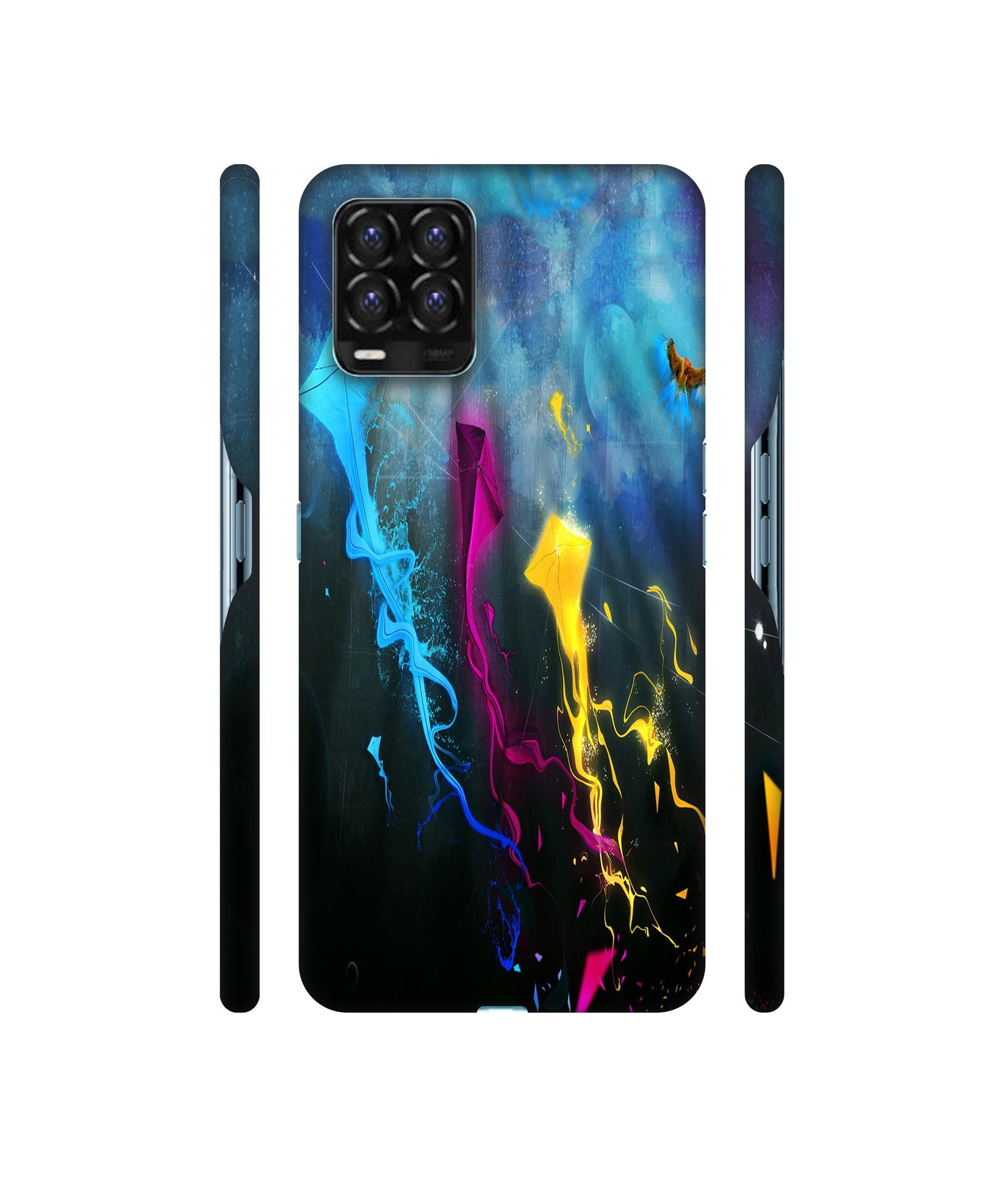 Kites Designer Hard Back Cover for Realme 8 / Realme 8 Pro