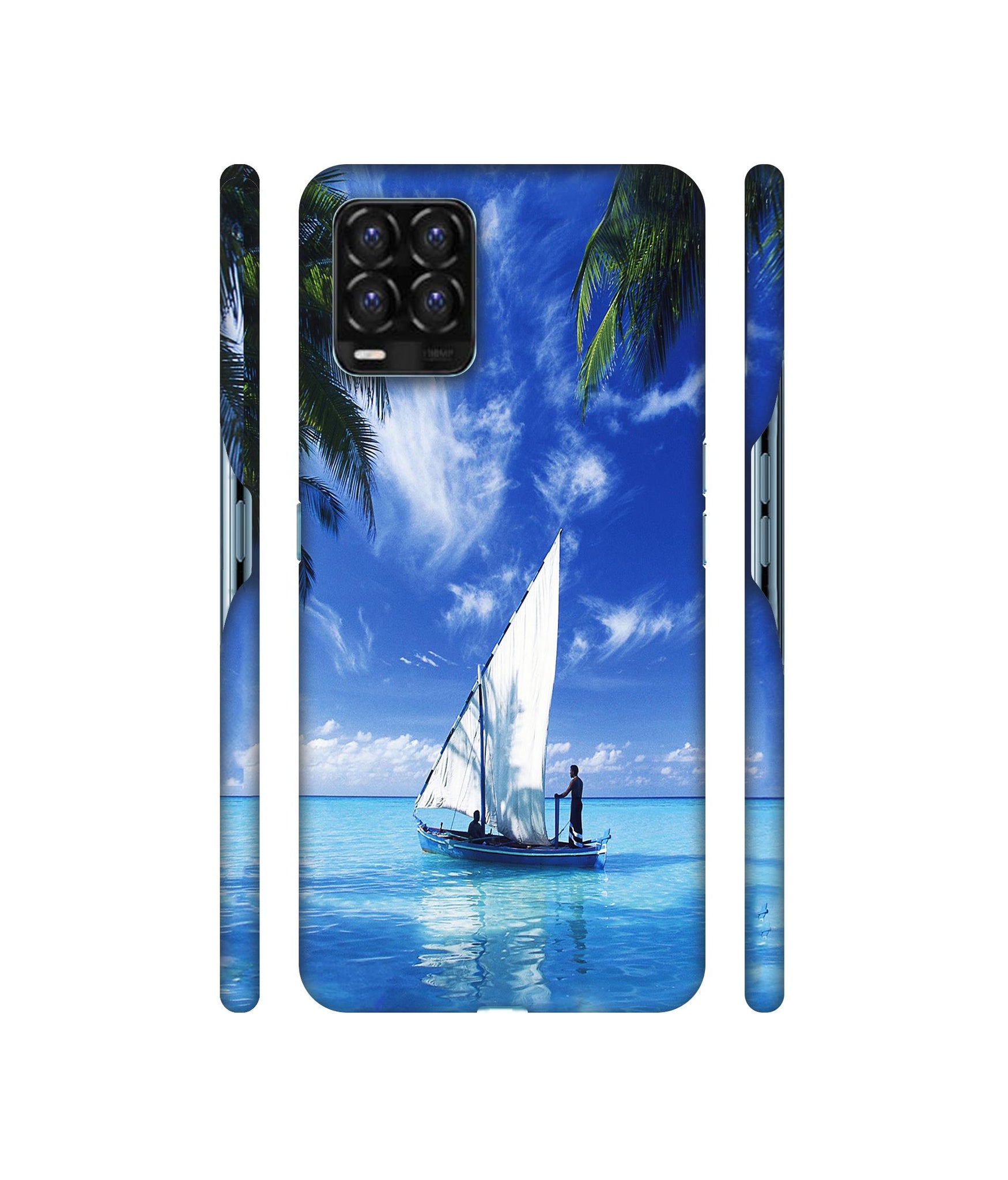 Indian Ocean Designer Hard Back Cover for Realme 8 / Realme 8 Pro