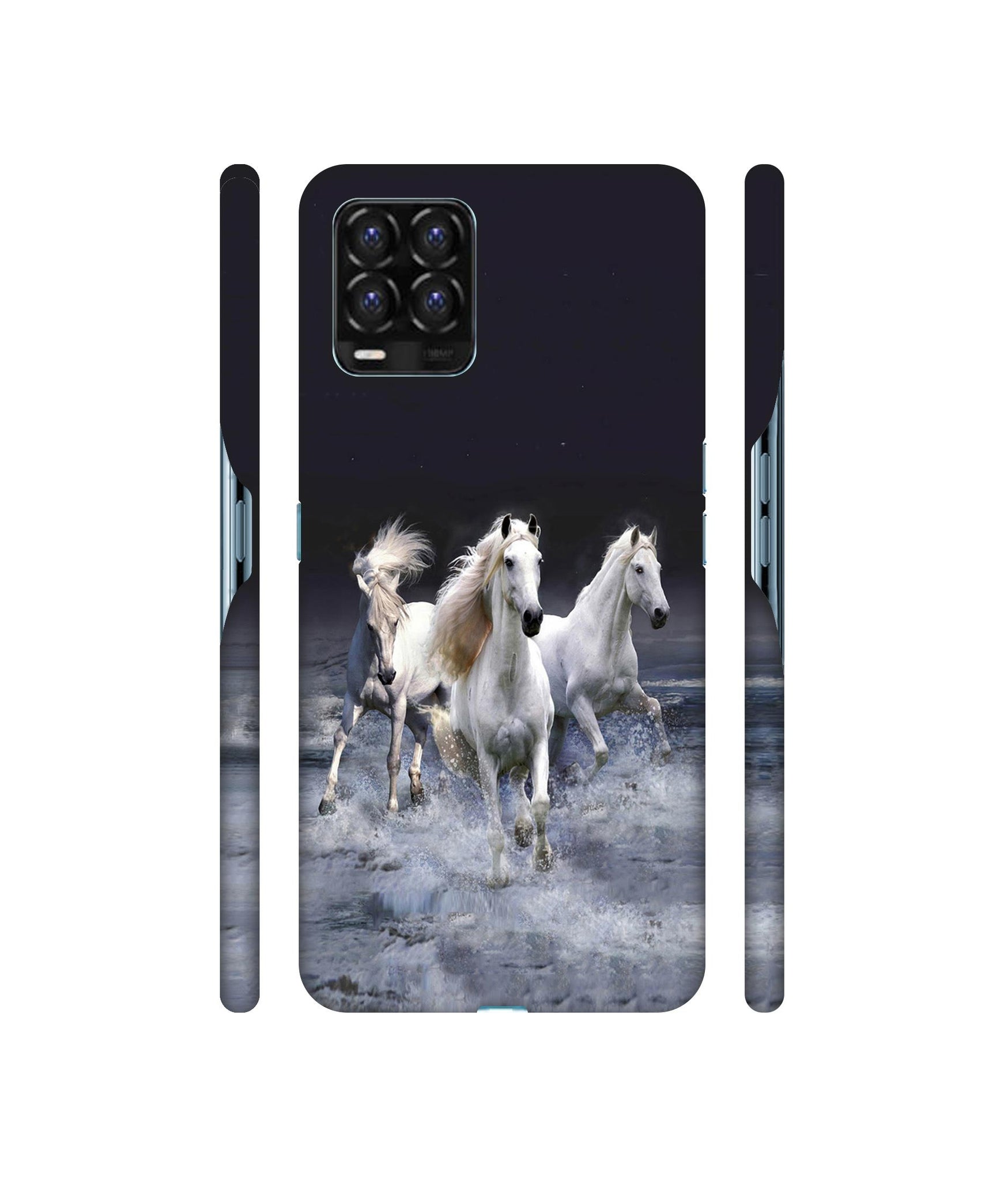 Mystic Horse Designer Hard Back Cover for Realme 8 / Realme 8 Pro
