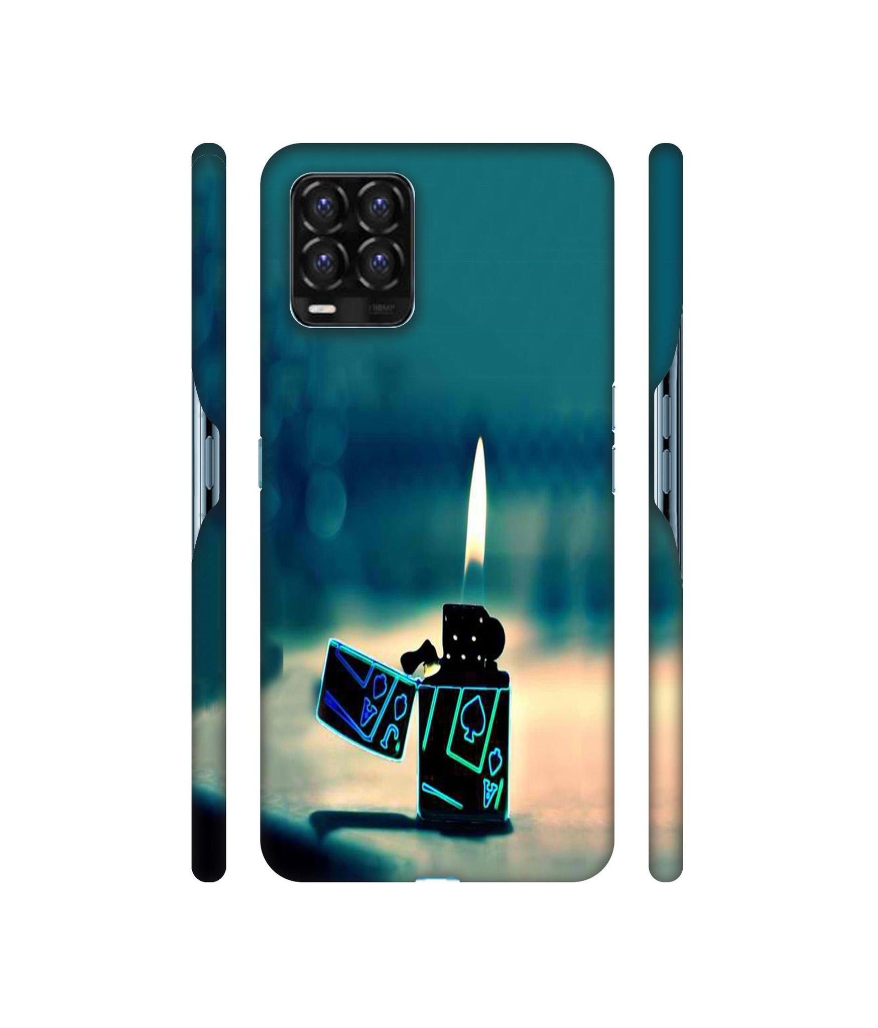 Cigrate Lighter Designer Hard Back Cover for Realme 8 / Realme 8 Pro