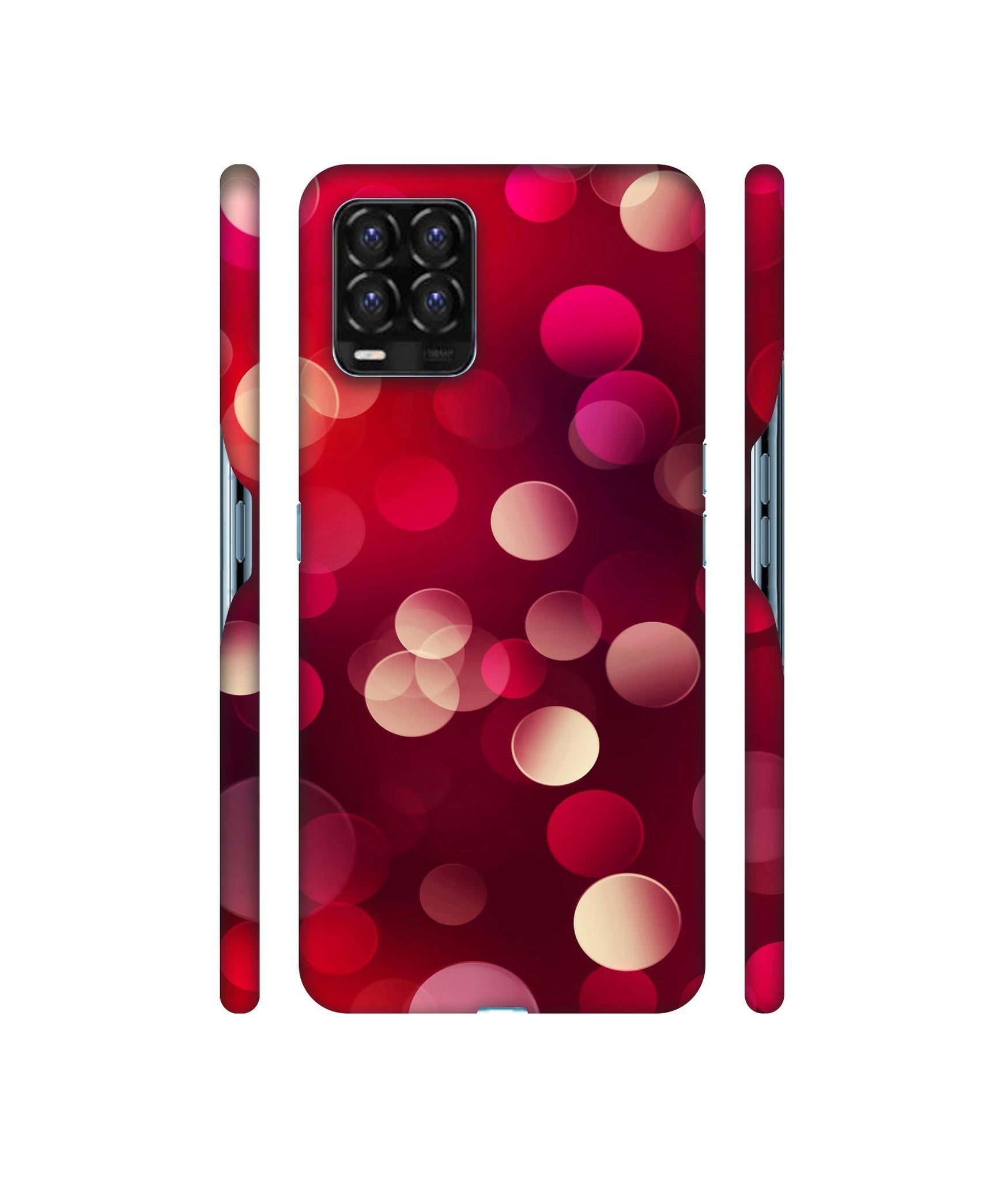 3D Circles Designer Hard Back Cover for Realme 8 / Realme 8 Pro
