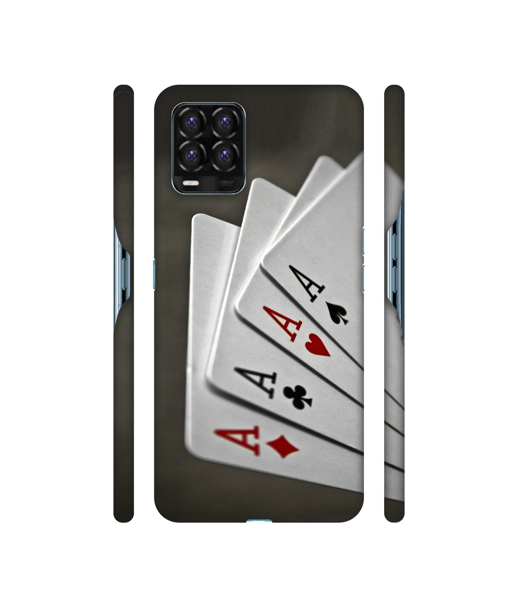 Ace Cards Designer Hard Back Cover for Realme 8 / Realme 8 Pro