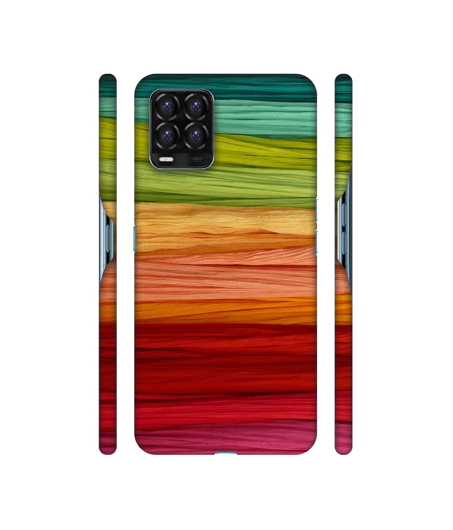 Colorful Thread Designer Hard Back Cover for Realme 8 / Realme 8 Pro