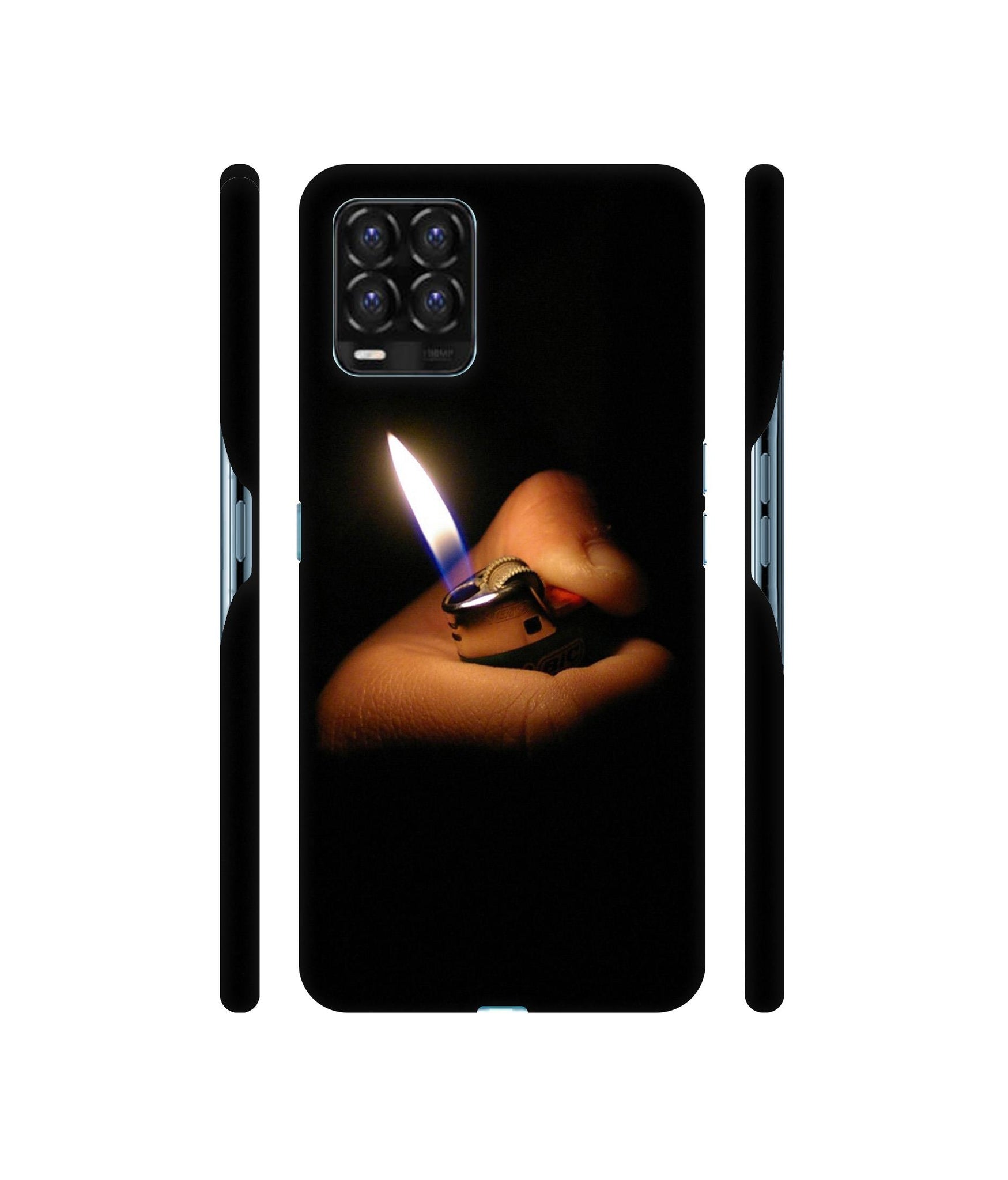 Lighter Flames Designer Hard Back Cover for Realme 8 / Realme 8 Pro