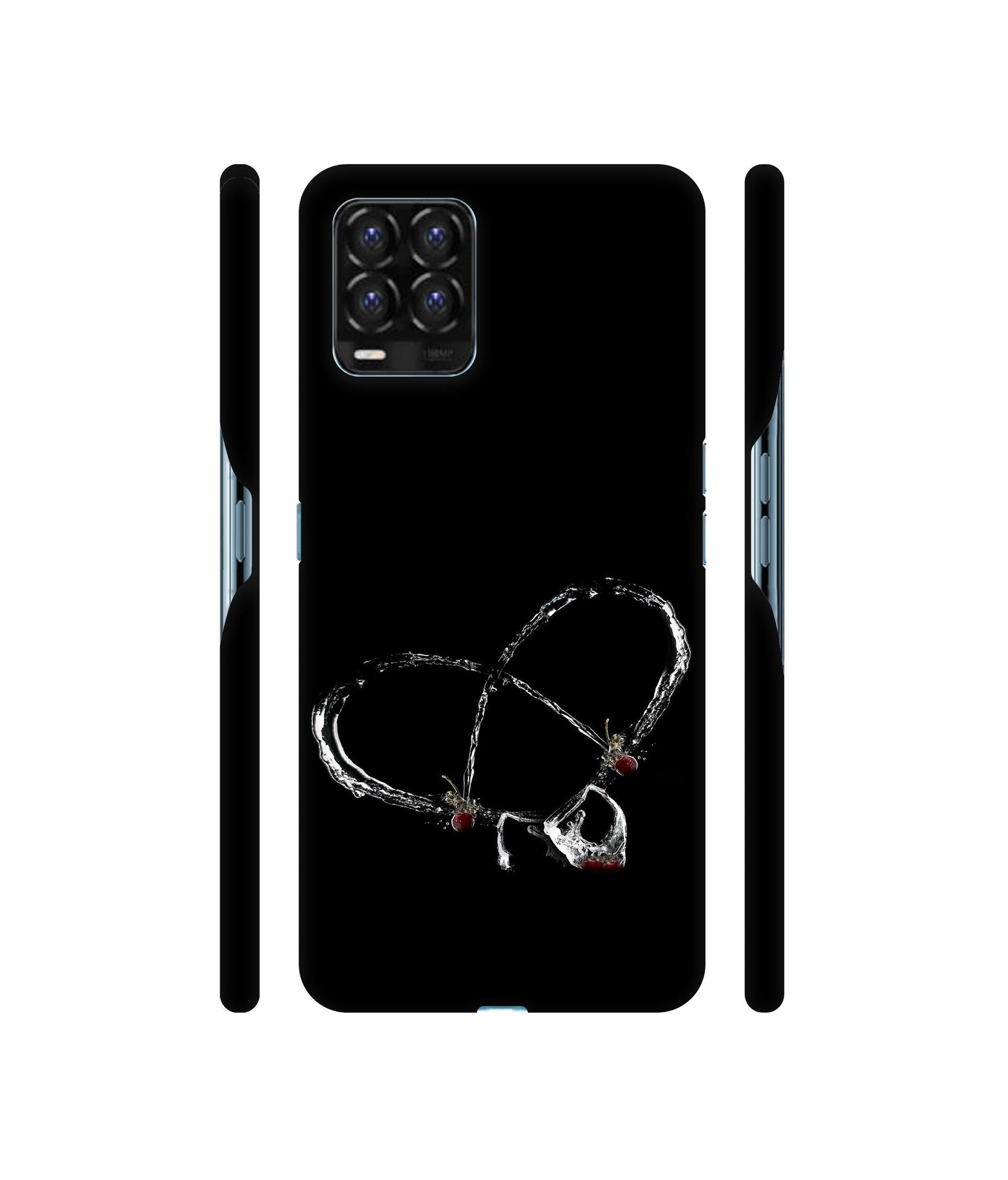 Heart Wine Designer Hard Back Cover for Realme 8 / Realme 8 Pro