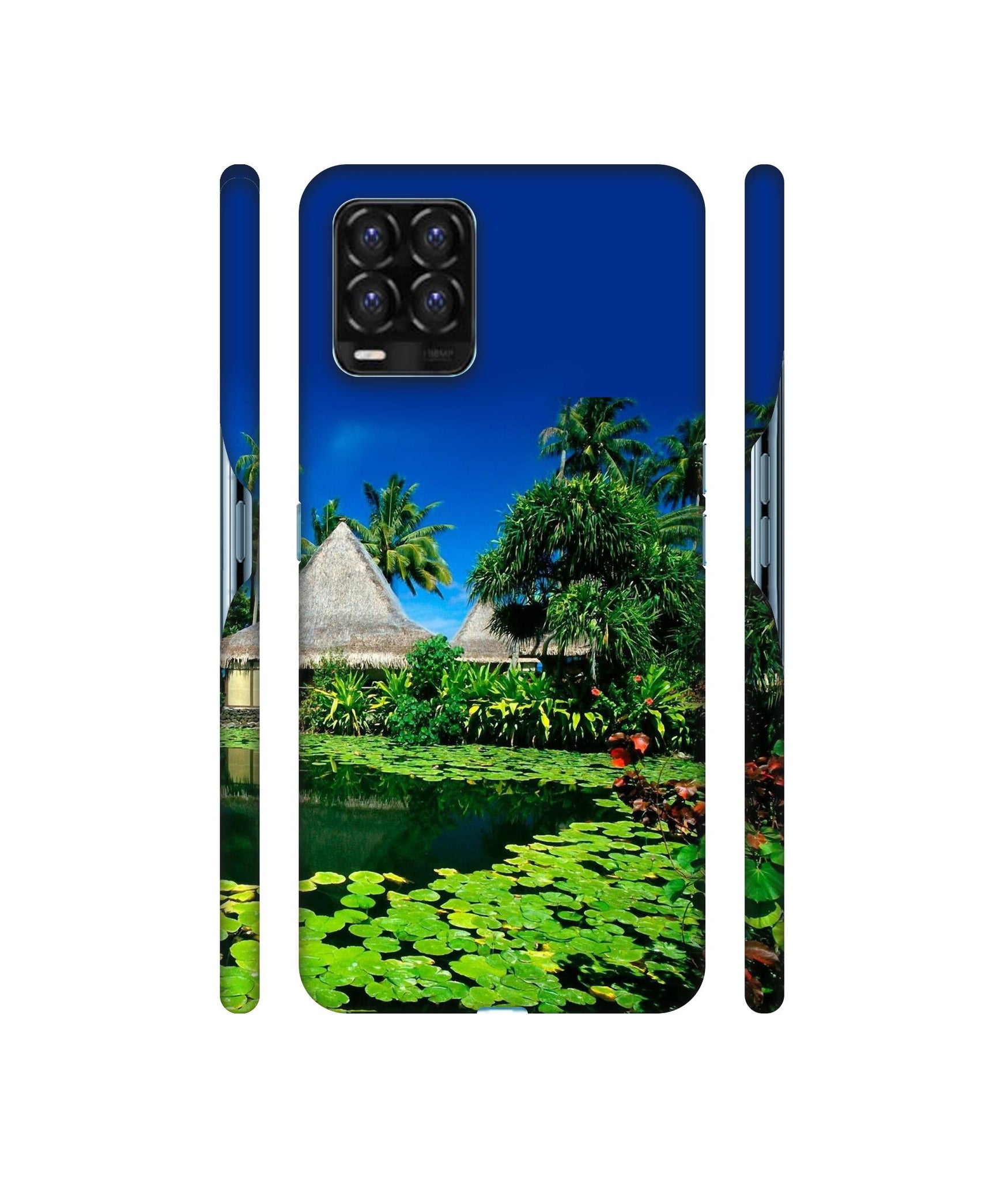 Tropics Water Designer Hard Back Cover for Realme 8 / Realme 8 Pro