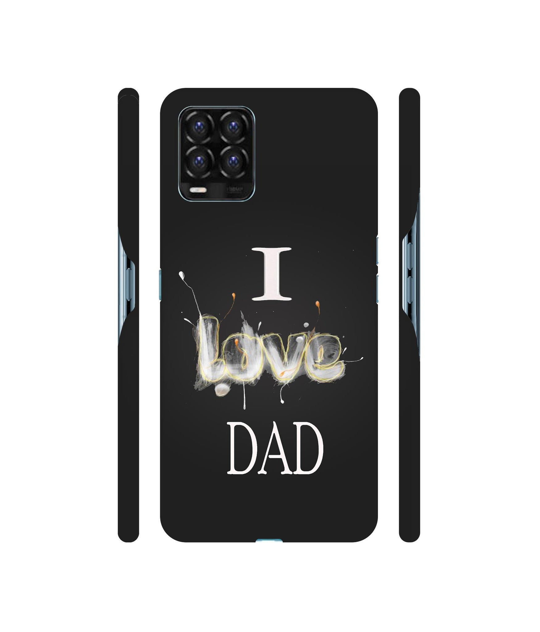 Happy Quote Designer Hard Back Cover for Realme 8 / Realme 8 Pro