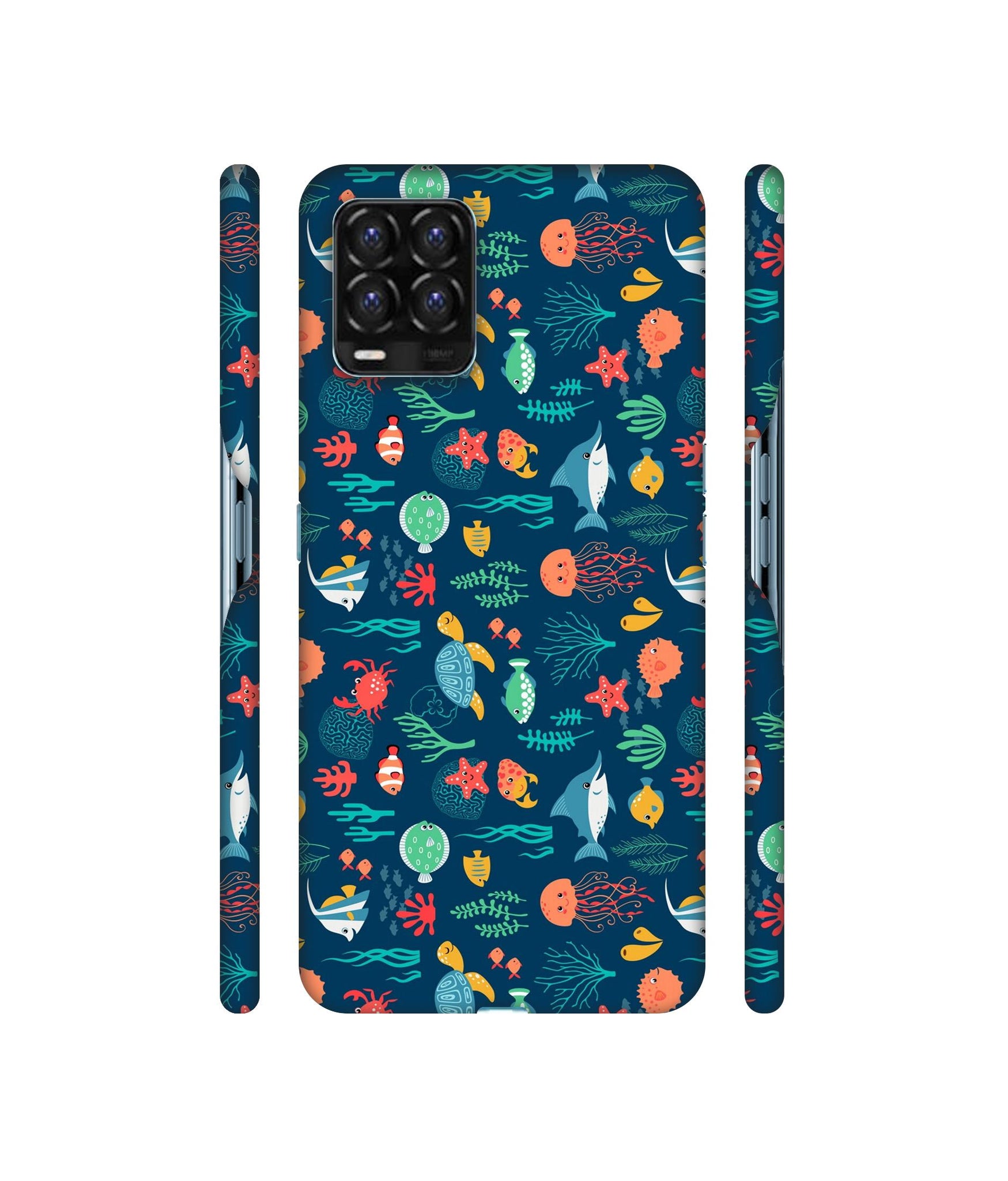 Aquarium Texture Designer Hard Back Cover for Realme 8 / Realme 8 Pro