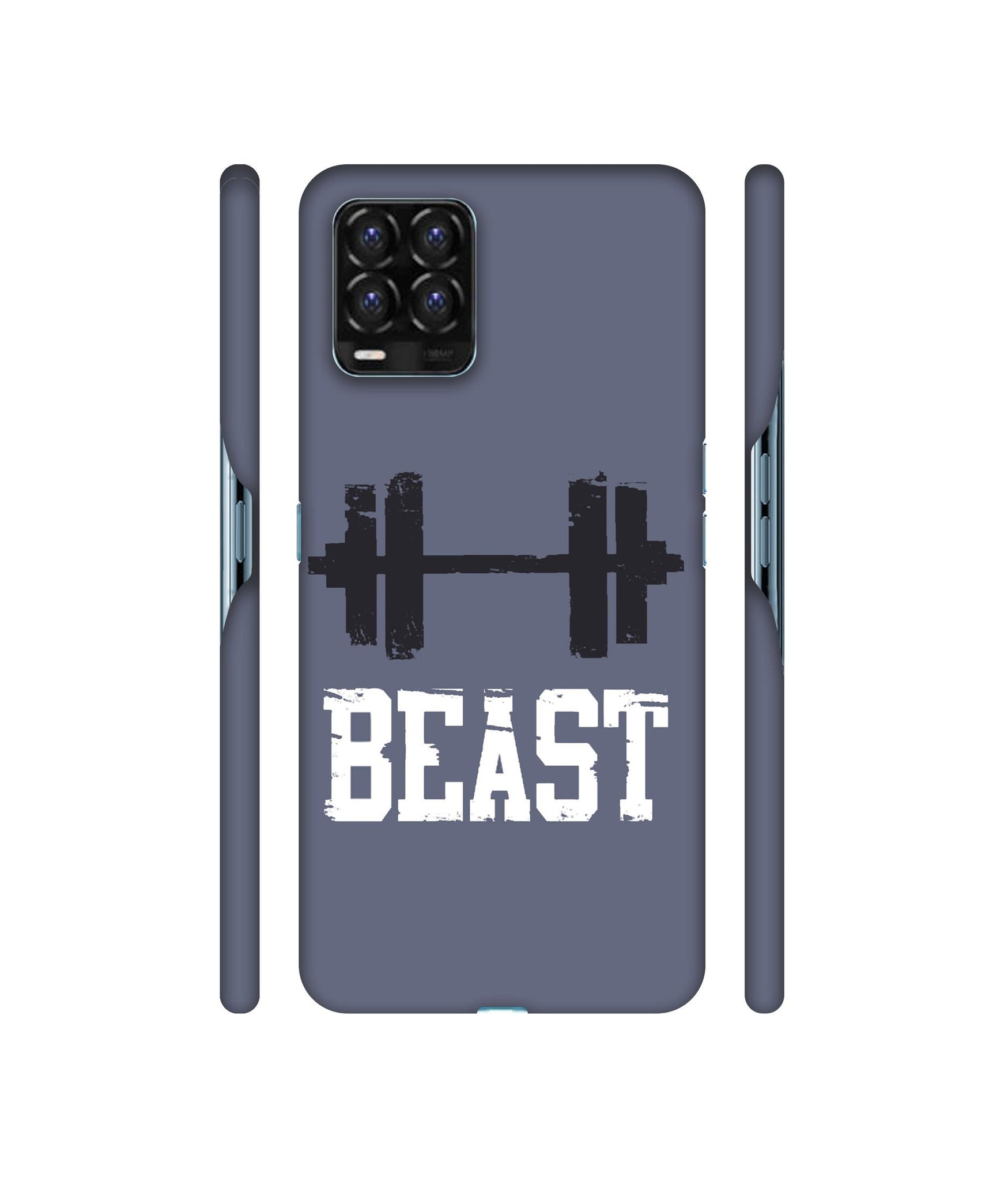 Beast Gym Designer Hard Back Cover for Realme 8 / Realme 8 Pro