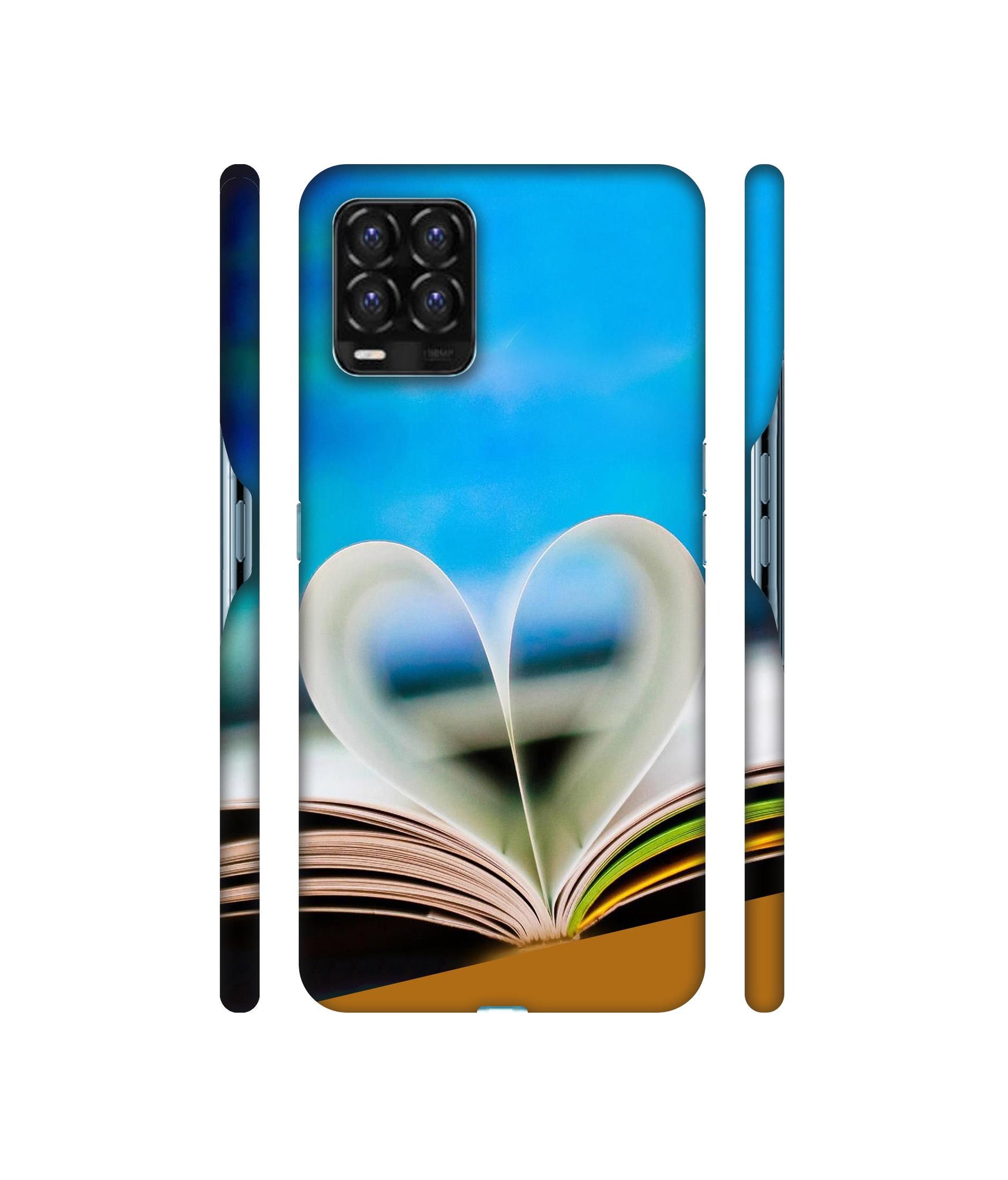 Love Book Designer Hard Back Cover for Realme 8 / Realme 8 Pro
