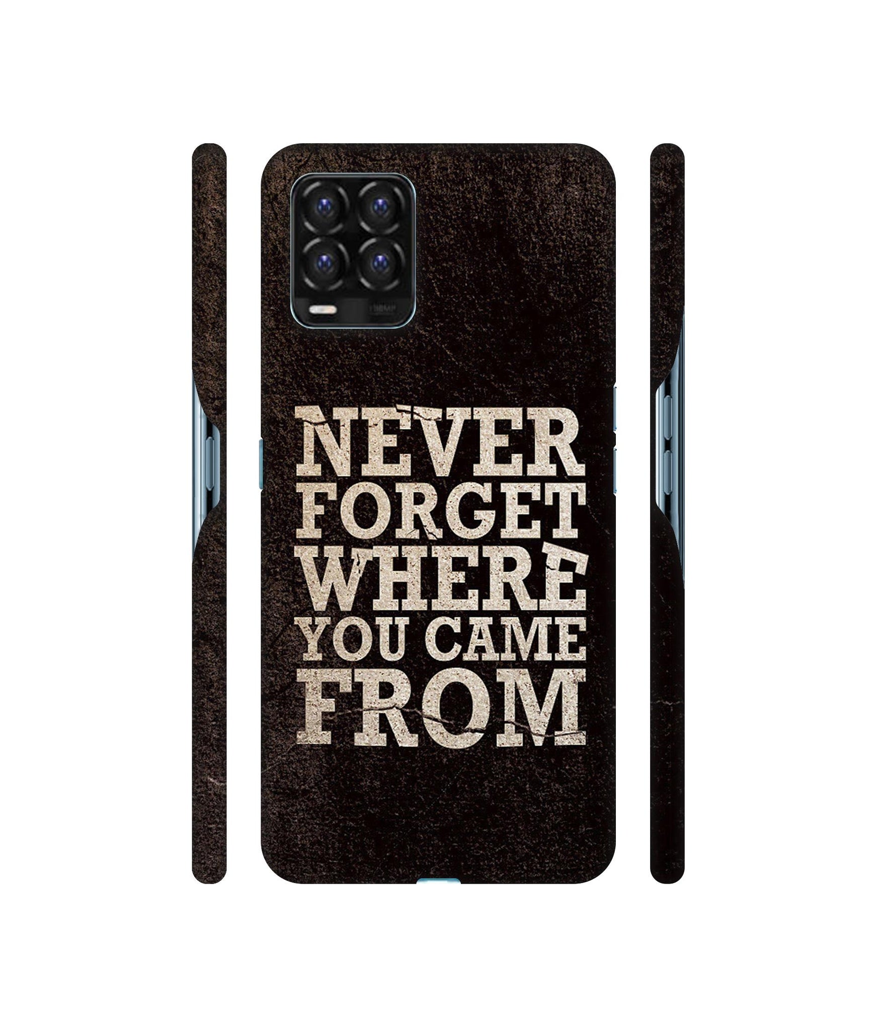 Thought Designer Hard Back Cover for Realme 8 / Realme 8 Pro