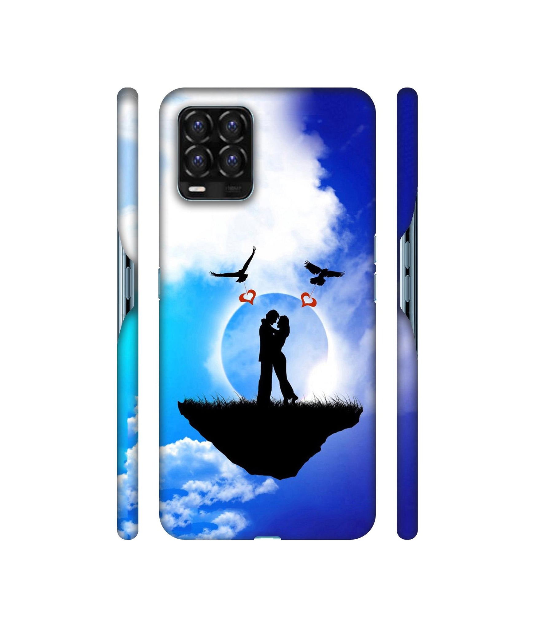 Flying Love Designer Hard Back Cover for Realme 8 / Realme 8 Pro