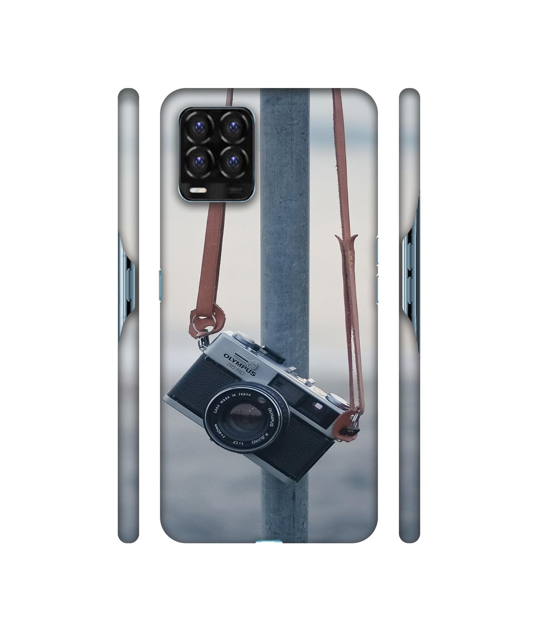 Camera Designer Hard Back Cover for Realme 8 / Realme 8 Pro