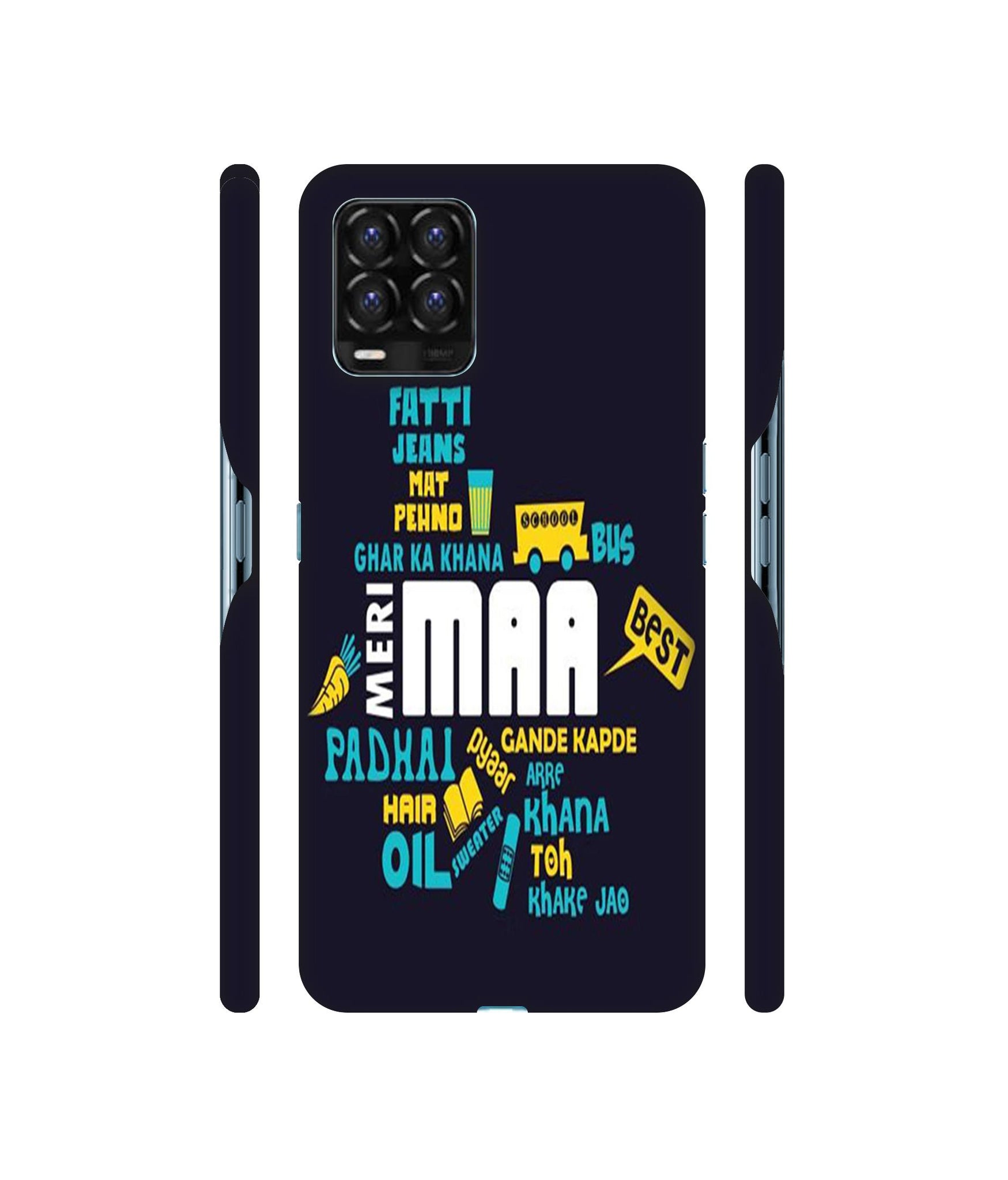 Maa Designer Hard Back Cover for Realme 8 / Realme 8 Pro
