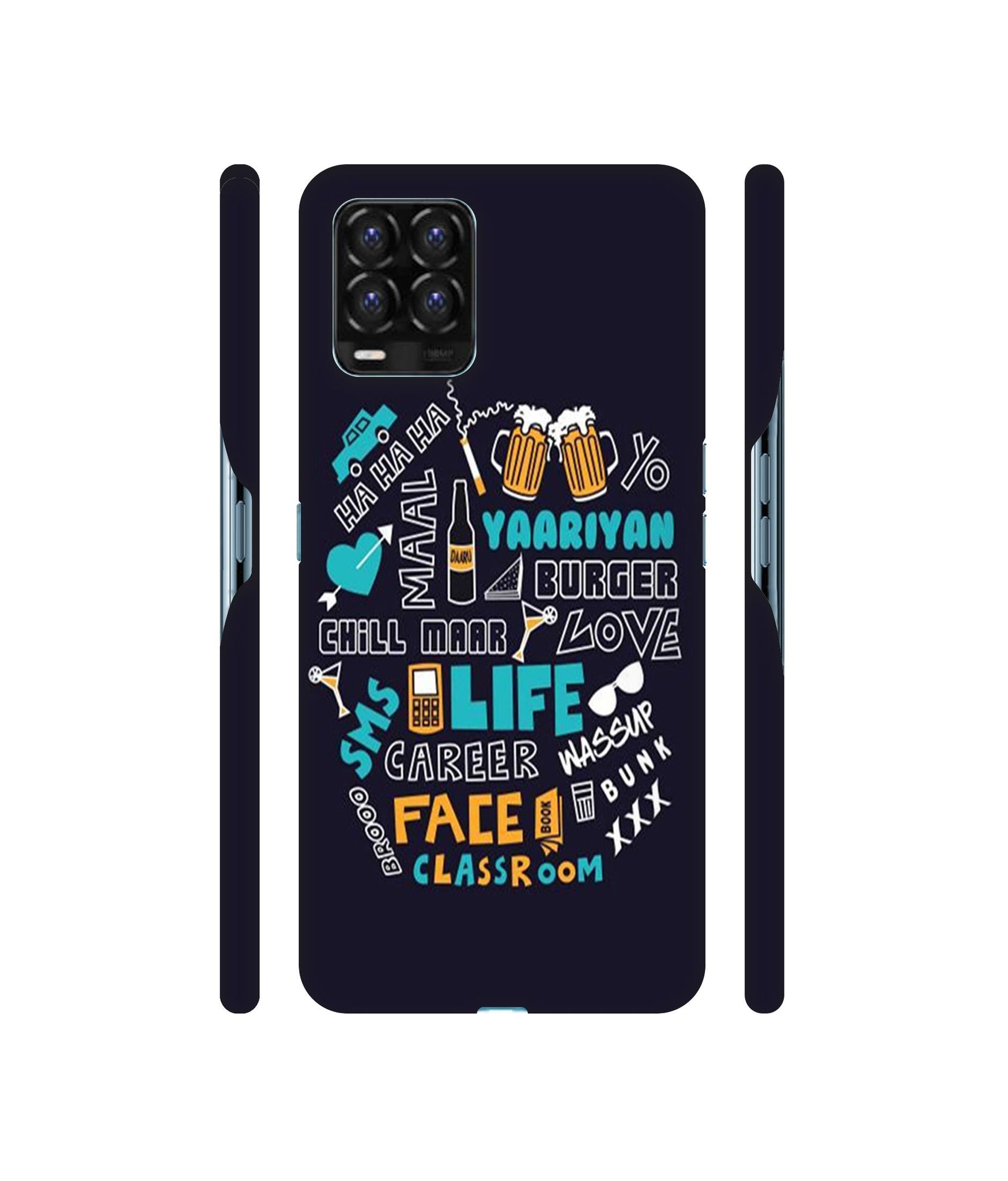 Funny Quote Designer Hard Back Cover for Realme 8 / Realme 8 Pro